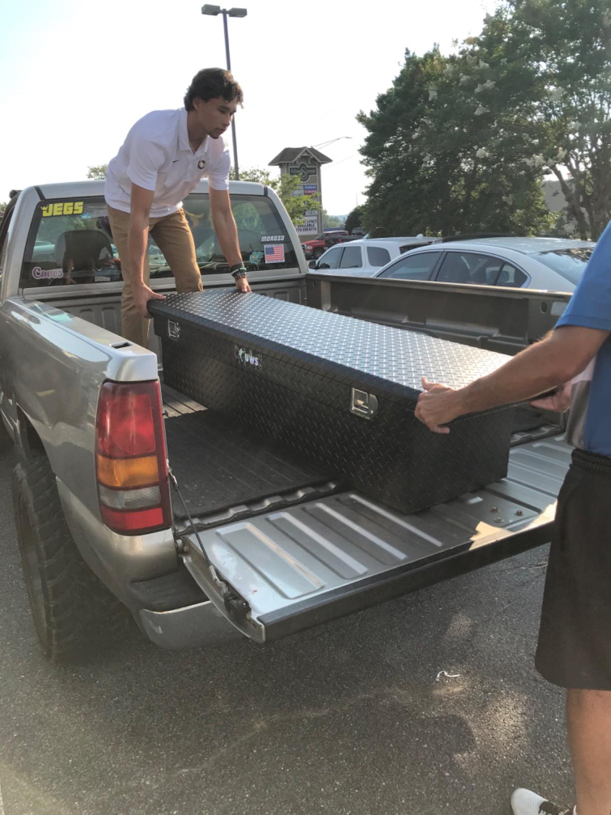 UWS EC10473 69-Inch Matte Black Heavy-Wall Aluminum Truck Tool Box with Low Profile, RigidCore Lid customer photo 2