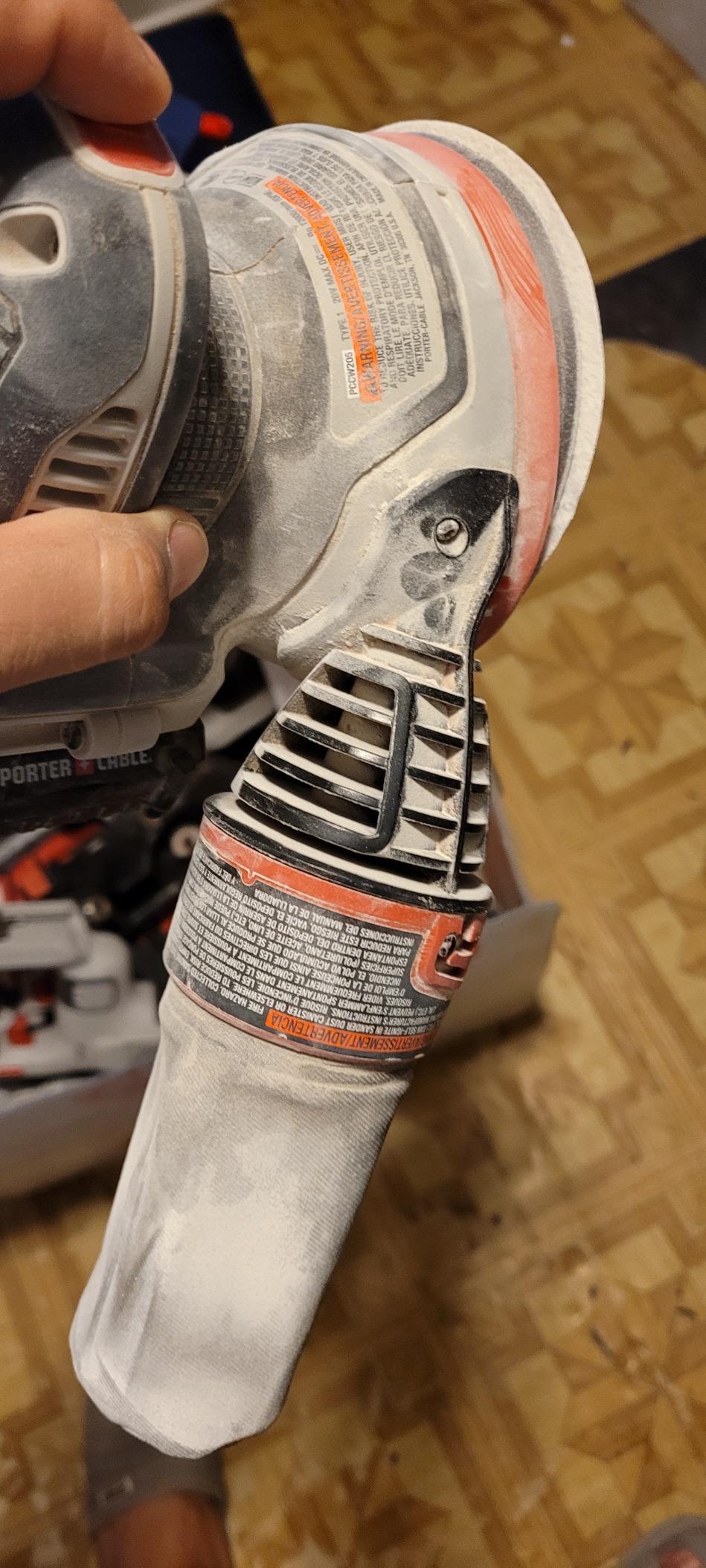 PORTER-CABLE 20V MAX* Random Orbital Sander, Cordless, 5-Inch, Tool Only (PCCW205B) customer photo 1