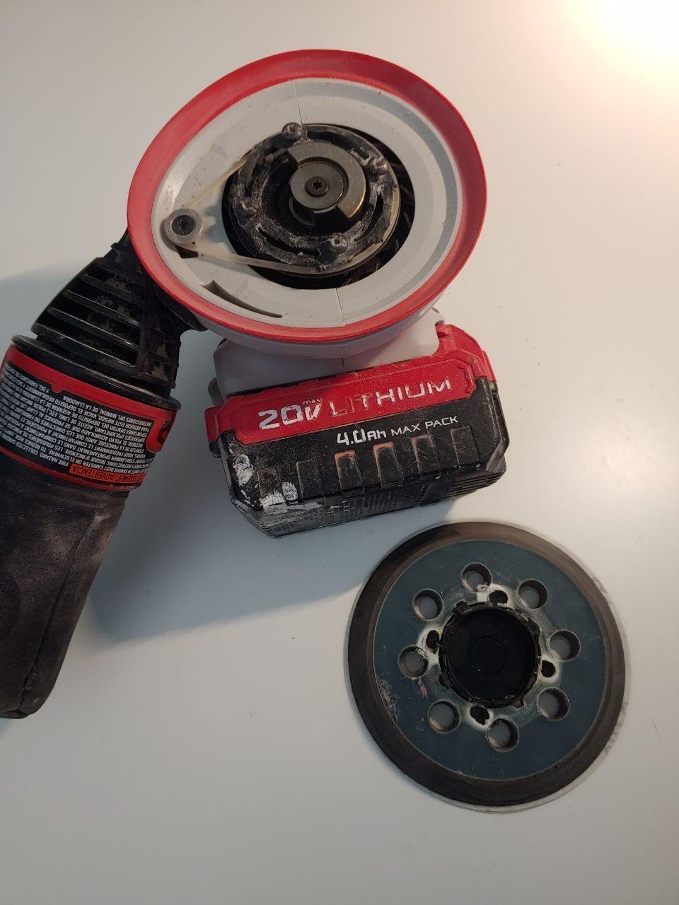 PORTER-CABLE 20V MAX* Random Orbital Sander, Cordless, 5-Inch, Tool Only (PCCW205B) customer photo 2