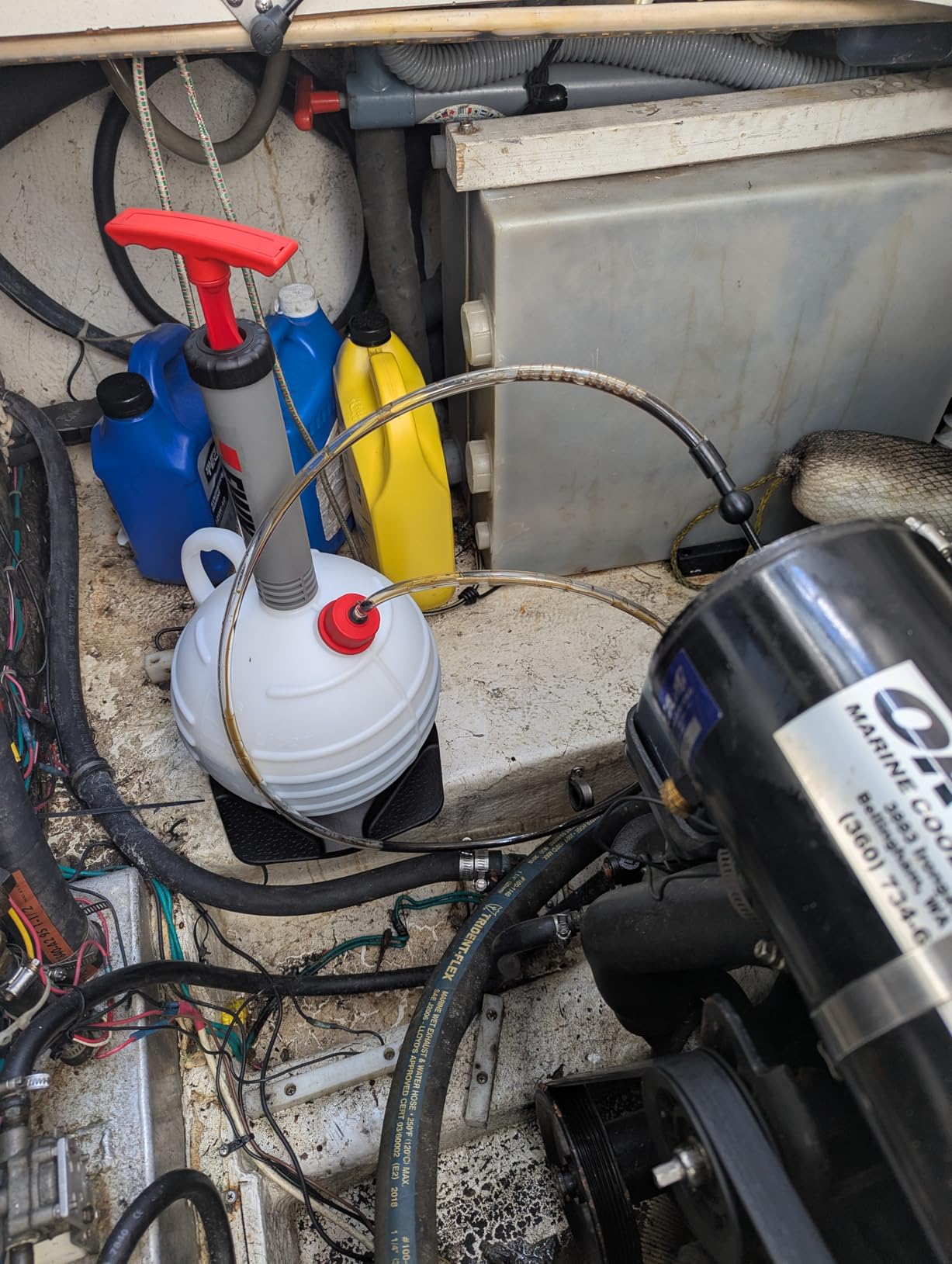 EWK 6L Manual Fluid Transfer Pump, Portable Fluid Extractor customer photo 2