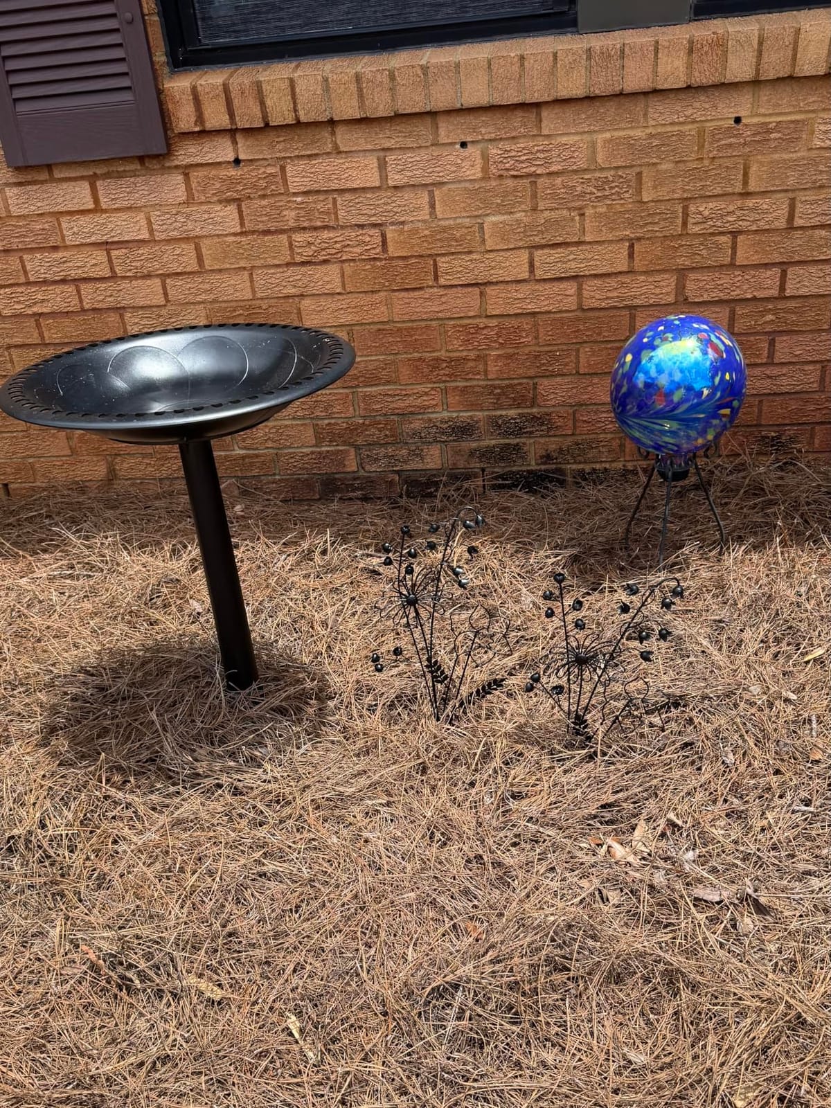 Best Choice Products Bird Bath, 28in Outdoor Resin Pedestal - Copper customer photo 1