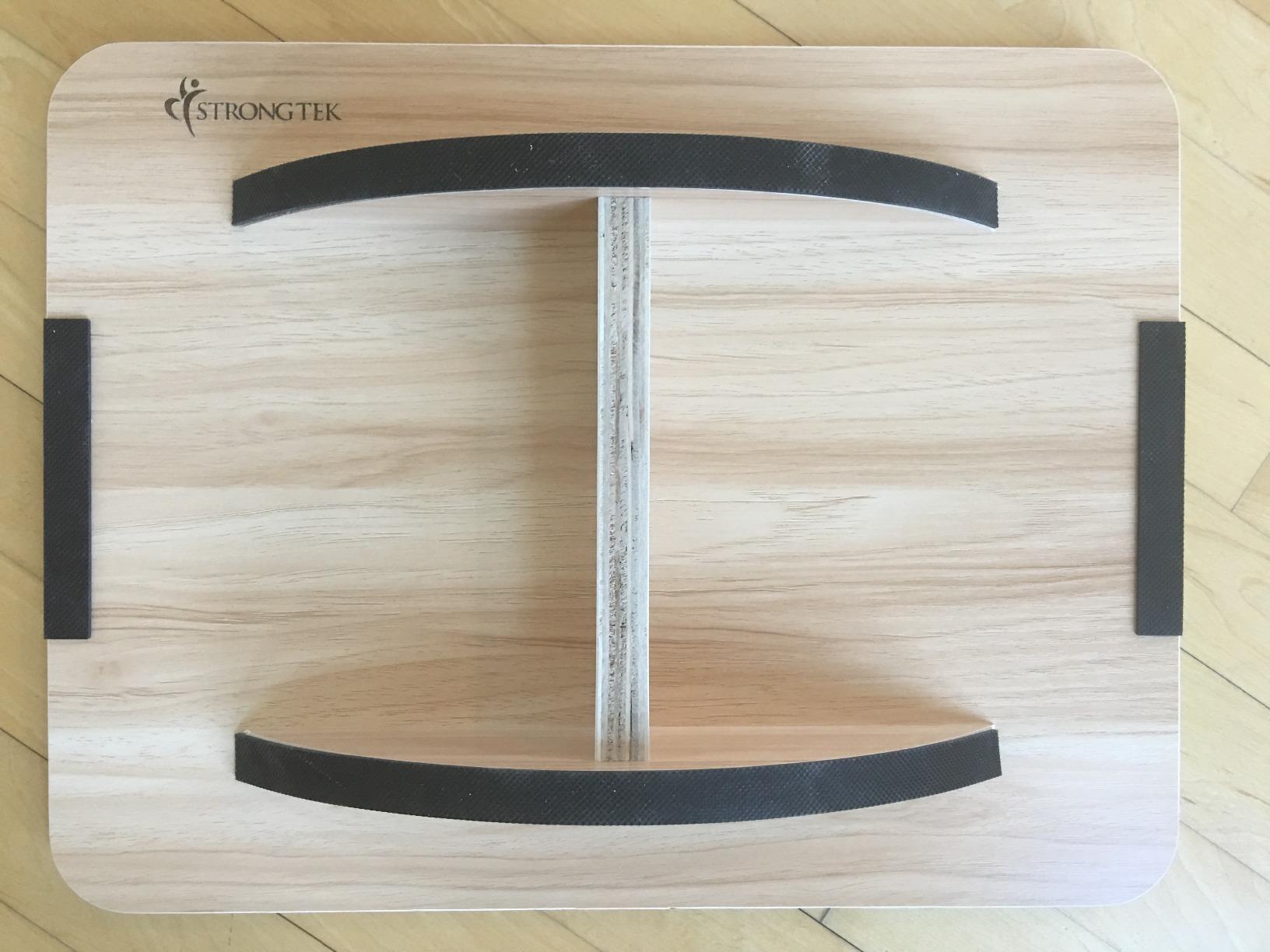 StrongTek Wooden Balance Board, Basic Rocker or Advanced 360° Wobble customer photo 2