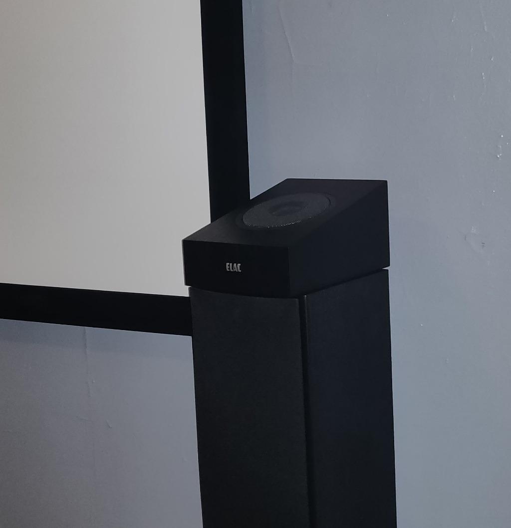 ELAC Debut 2.0 A4.2 Dolby Atmos Module Speakers, Black (Pair) - Concentric Driver with 0.5” Polymer Tweeter & 4” Aramid Fiber Woofer customer photo 2