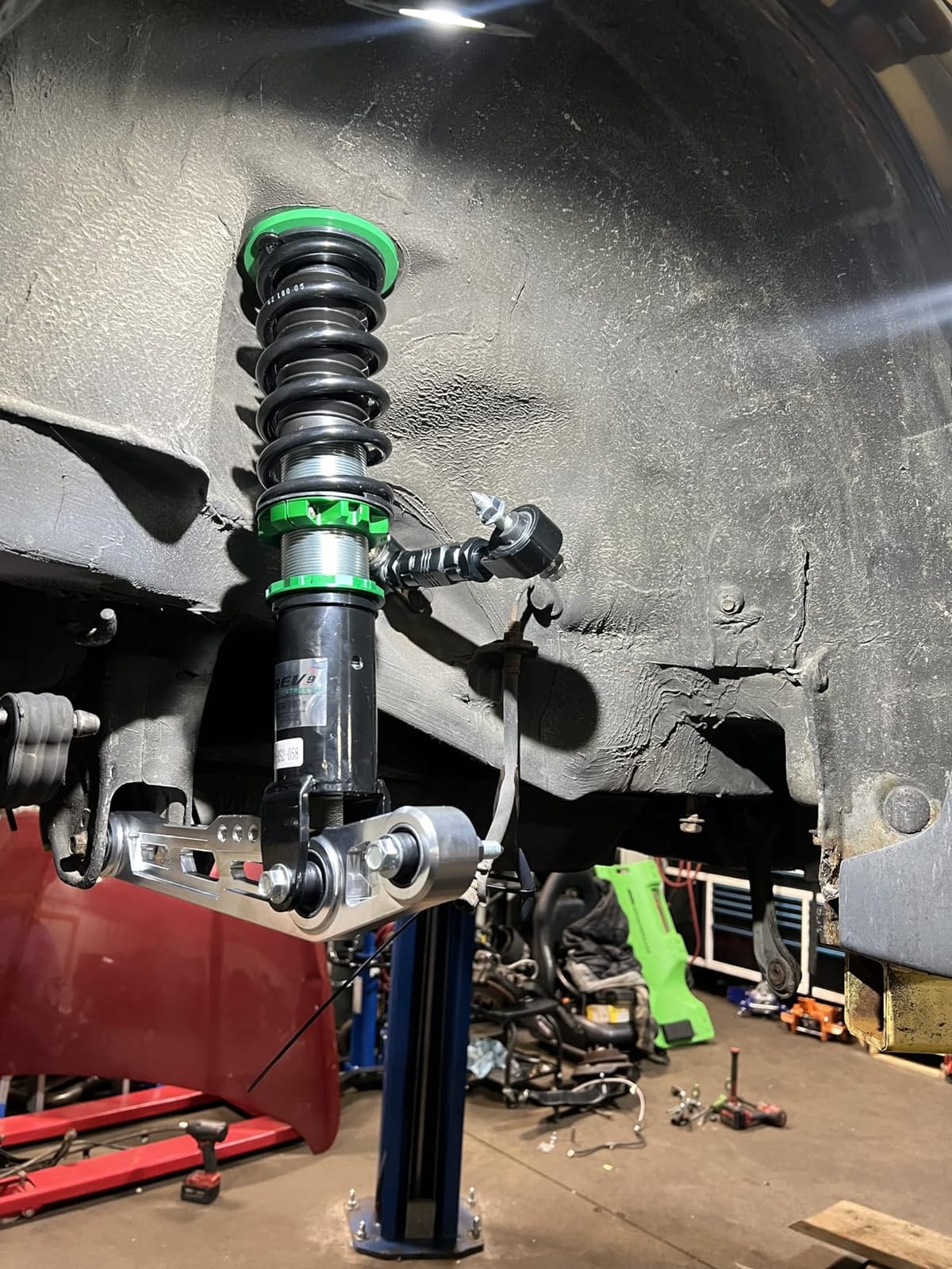 Rev9 R9-HS2-012_1 Hyper-Street II Coilover Suspension Lowering Kit, Mono-Tube Shock w/ 32 Click Rebound Setting, Full Length Adjustable, compatible with Honda Civic Si (FG/FB) 2014-15 customer photo 1