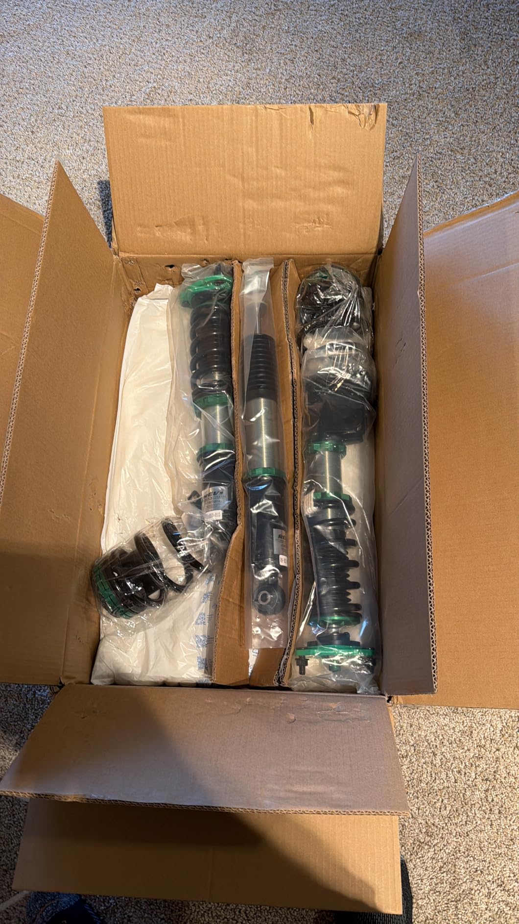 Rev9 R9-HS2-012_1 Hyper-Street II Coilover Suspension Lowering Kit, Mono-Tube Shock w/ 32 Click Rebound Setting, Full Length Adjustable, compatible with Honda Civic Si (FG/FB) 2014-15 customer photo 2