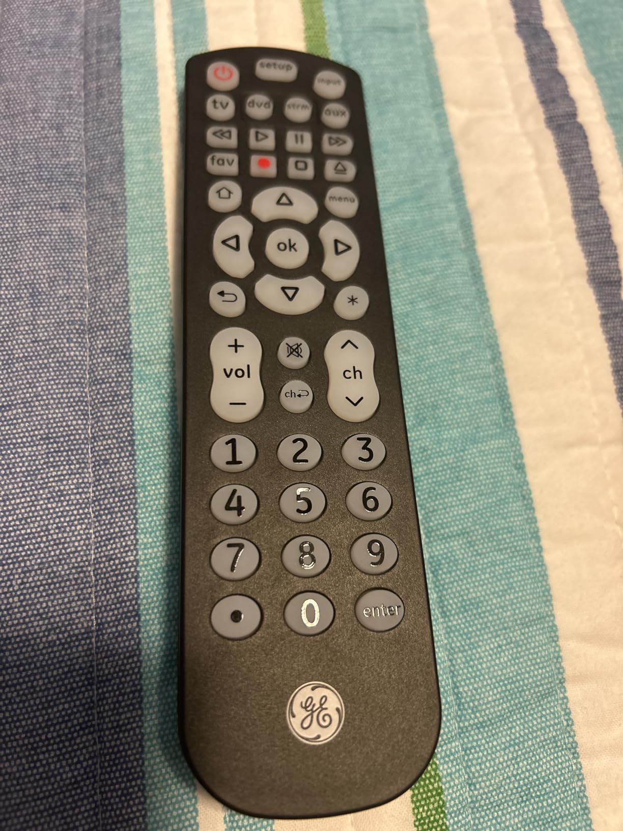 GE Backlit Buttons Universal Remote Control, Samsung TV Remote Control customer photo 2