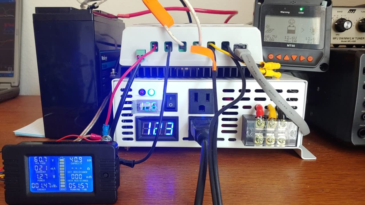 EPEVER MPPT Solar Charge Controller 40A kit 12V 24V Auto Max PV 100V Solar Panel 520W/1040W Charger LCD Display Regulator + Remote Meter MT52 +Temp Senosr Cable (Tracer4210AN(G3)+MT52+RTS) customer photo 2
