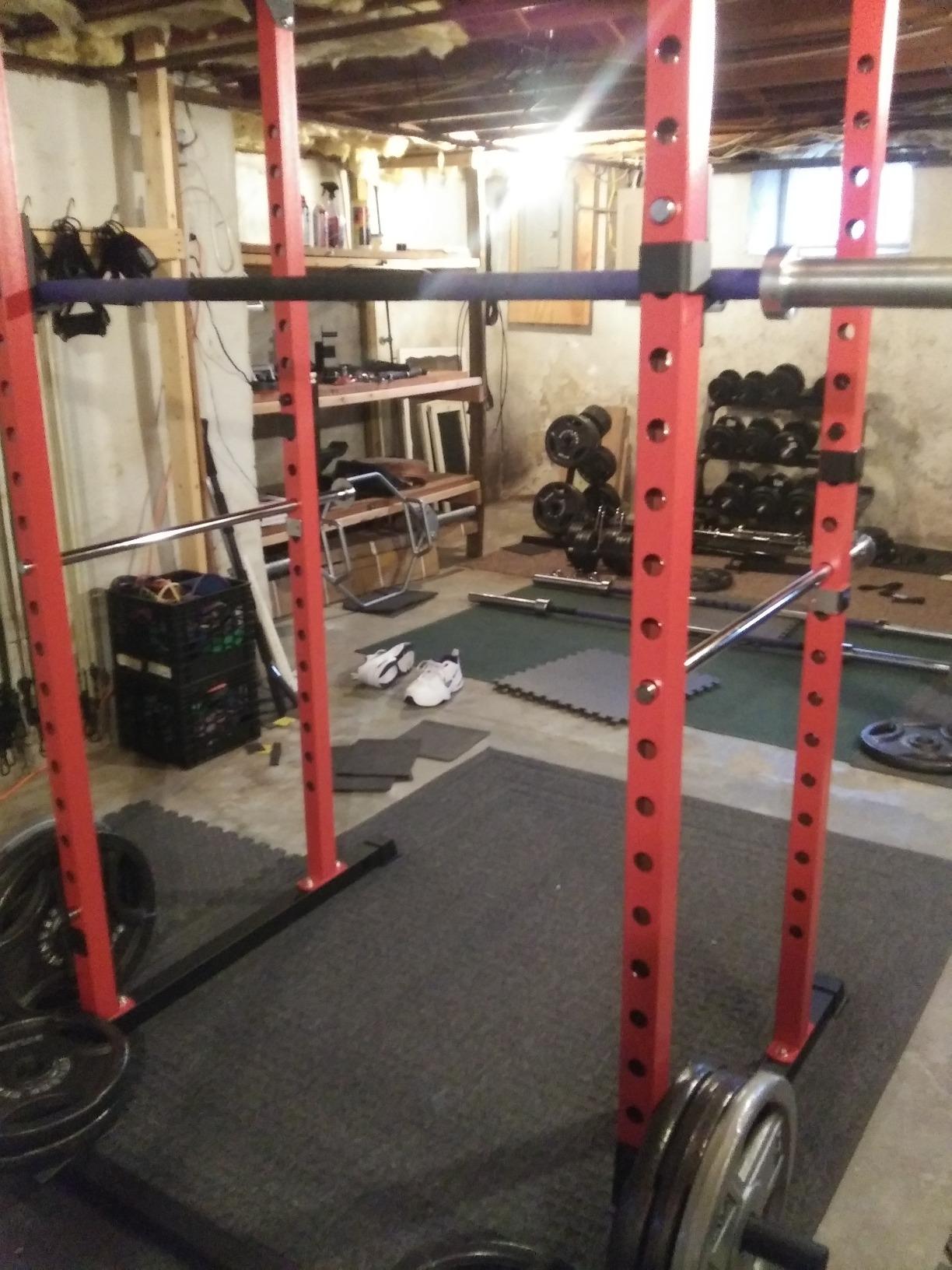 REP Fitness PR-1100 Power Rack - 700 lbs Rated Lifting Cage for Weight Training customer photo 2