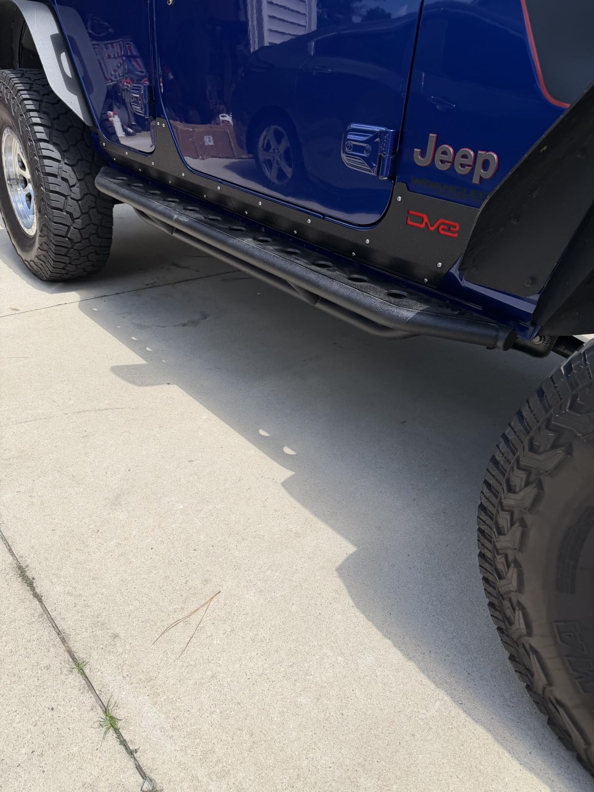 EAG Off-Road Tubular 3 Tube Rock Slider for 18-21 Wrangler JL 4 Door, Silver Steel, Rugged, Utility Style customer photo 1