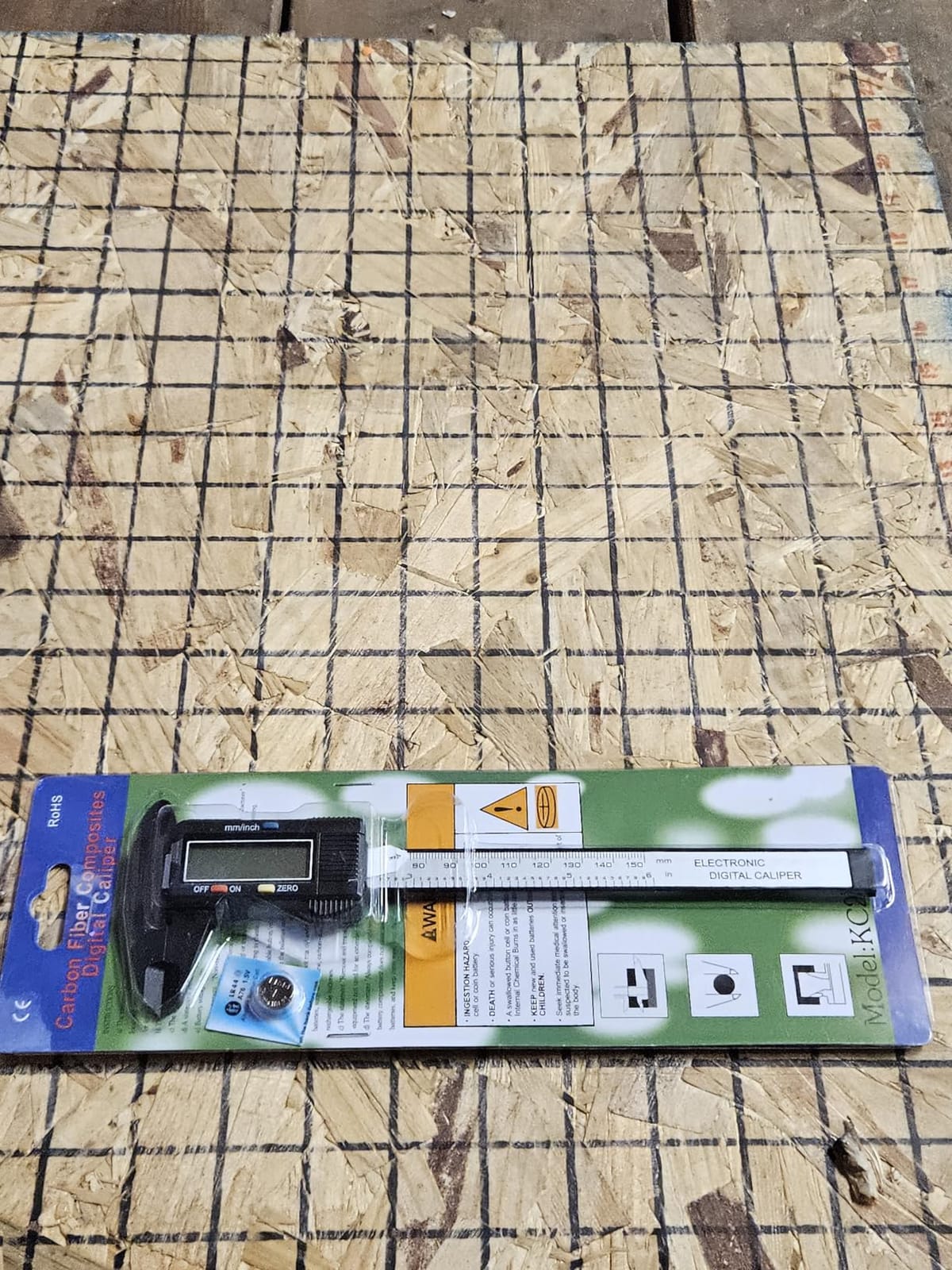 Digital Caliper, Adoric Calipers 0-6 Inch, Inch/mm Conversion, Large LCD customer photo 1
