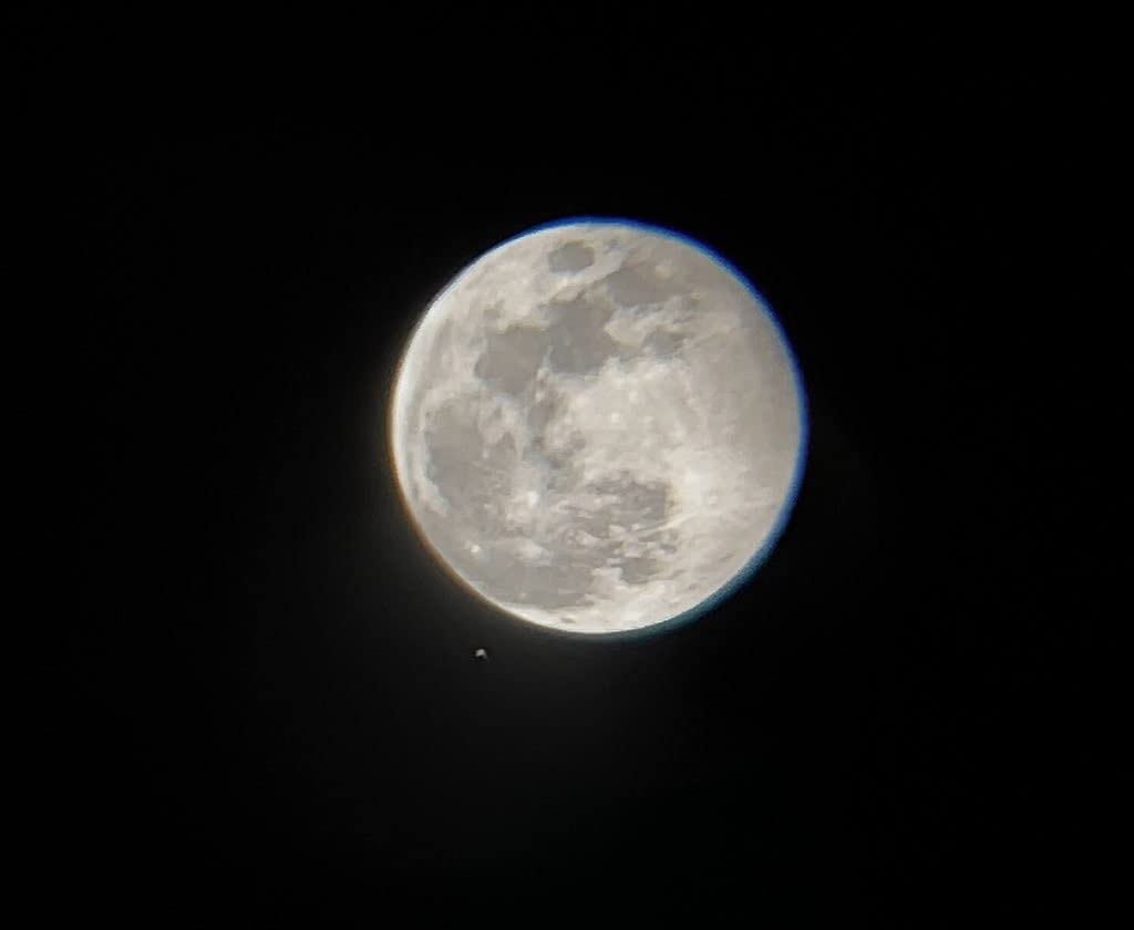 Celestron FirstScope Signature Series Moon Tabletop Dobsonian Telescope customer photo 2