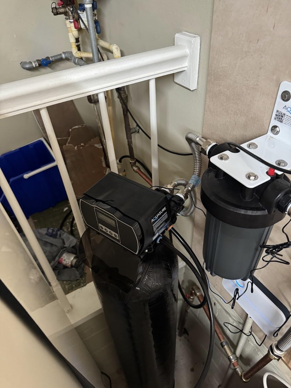 Aquasure Harmony Series 48,000 Grains Whole House Water Softener w/High Efficiency Digital Metered Control Head (48,000 Grains) customer photo 2