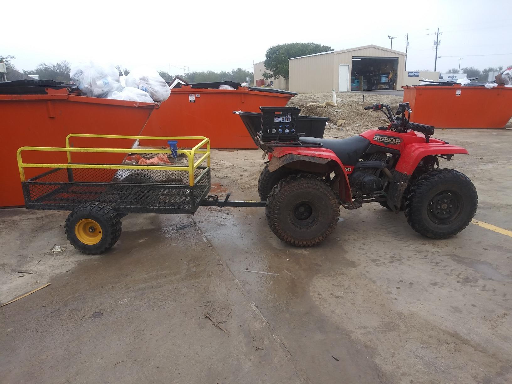 Polar Trailer HDM 1400 Utility Trailer Steel Mesh Model 10738 customer photo 2