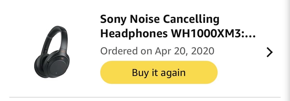 Sony WH1000XM3 Noise Cancelling Headphones, Wireless Bluetooth Over the Ear Headset – Black (2018 Version) customer photo 1