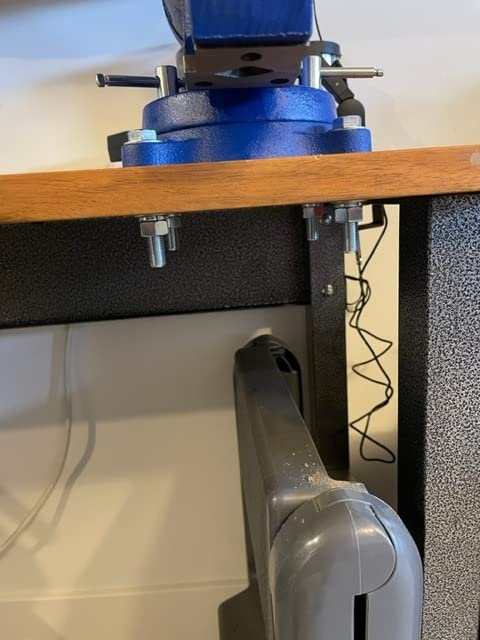 Forward DT08125A 5 Inch Heavy Duty Bench Vise with 360°Swivel Base and Head customer photo 1