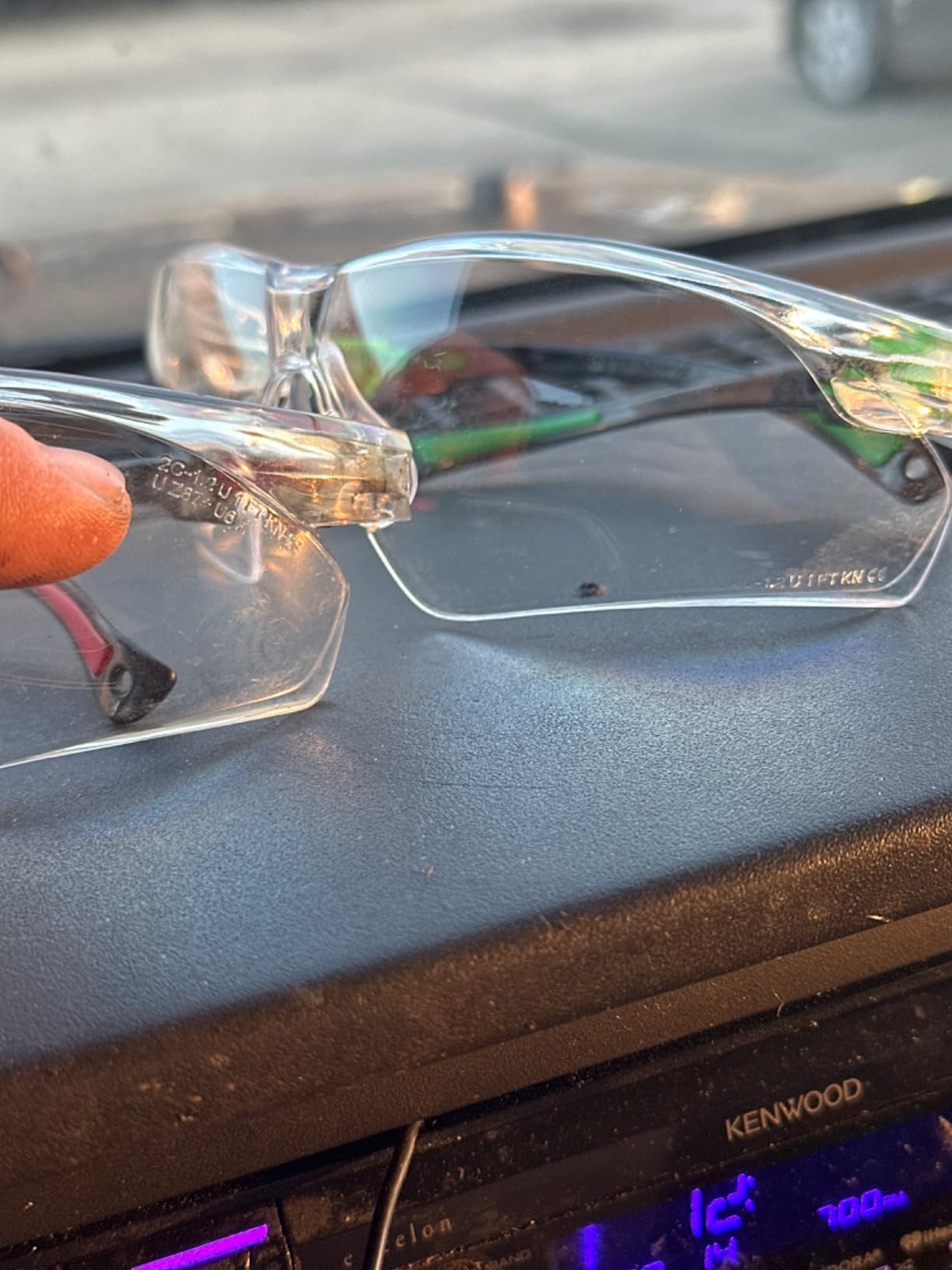 NoCry Clear Safety Glasses for Men and Women with Anti-Fog and Scratch Resistant Wrap Around Lenses, Adjustable Temples and Nose Pads — ANSI Z87 Certified Protective Eyewear with 100% UV Shielding customer photo 1