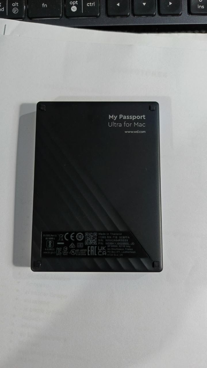Western Digital 4TB My Passport Ultra for Mac Silver Portable External Hard Drive HDD, USB-C and USB 3.1 Compatible - WDBPMV0040BSL-WESN customer photo 1