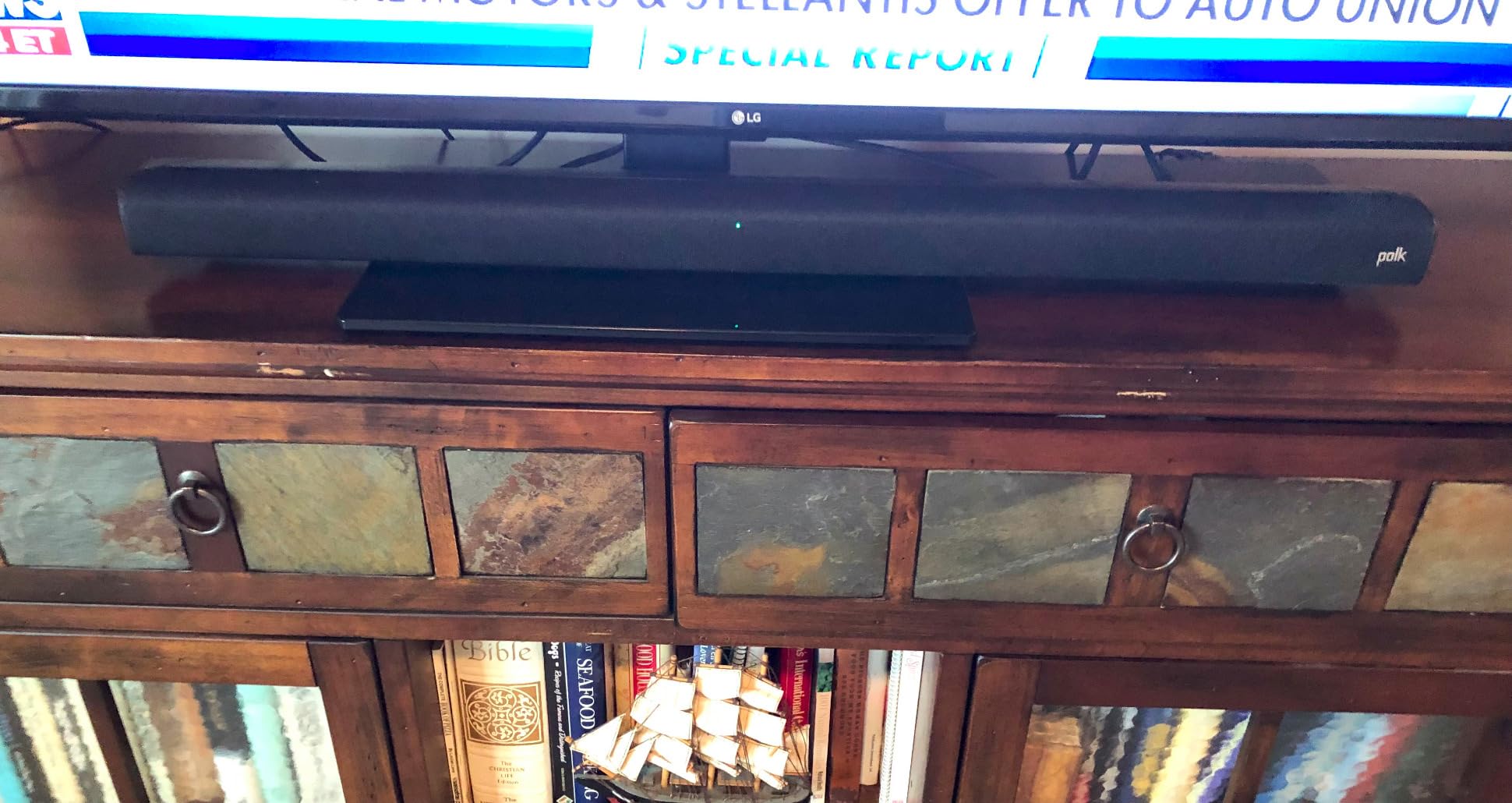 Polk Audio Signa S2 Ultra-Slim Sound Bar for Smart TV with Subwoofer customer photo 2