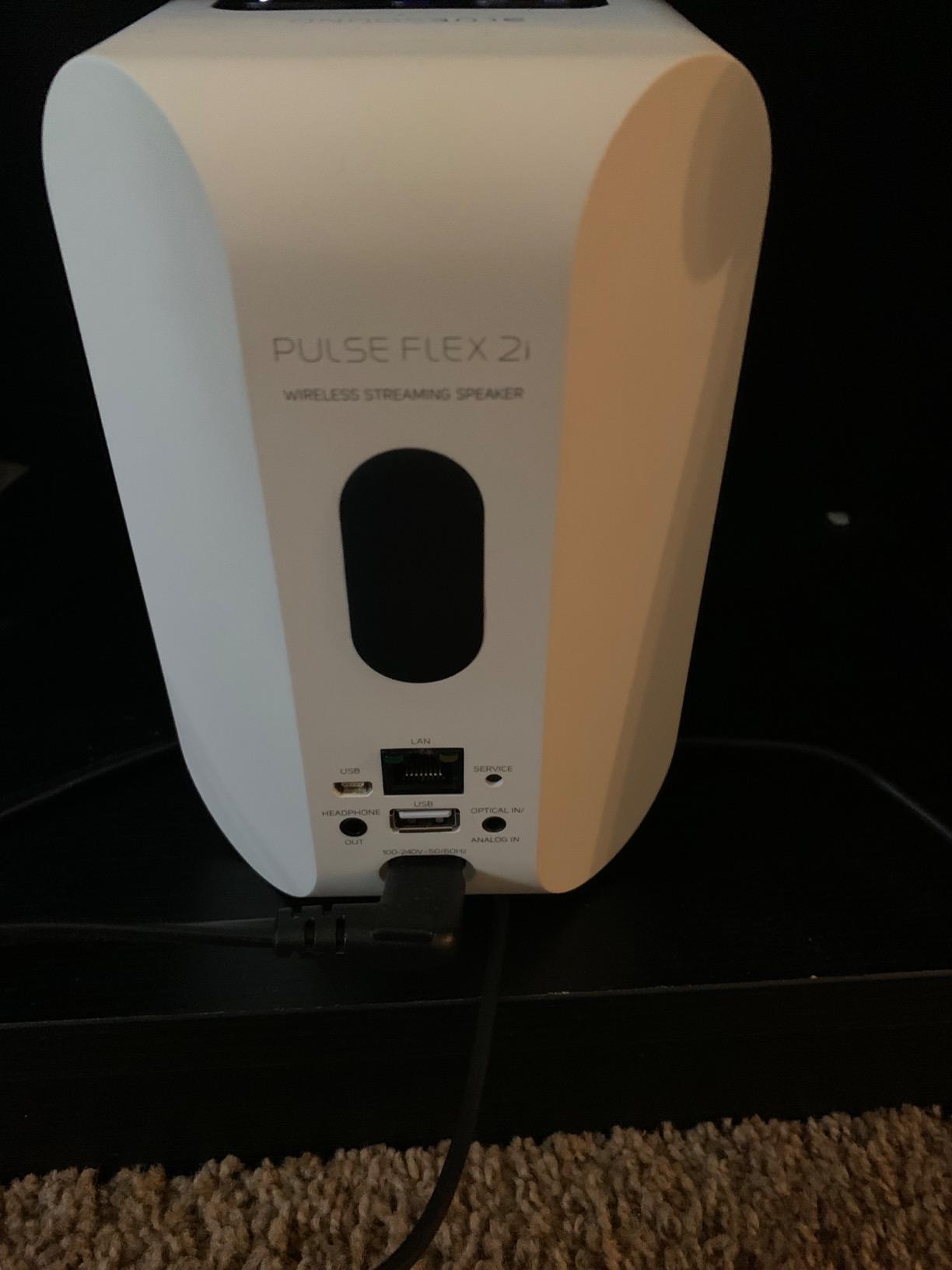 Bluesound Pulse Flex 2i Portable Wireless Multi-Room Smart Speaker with Bluetooth - Black - Compatible with Alexa and Siri customer photo 2