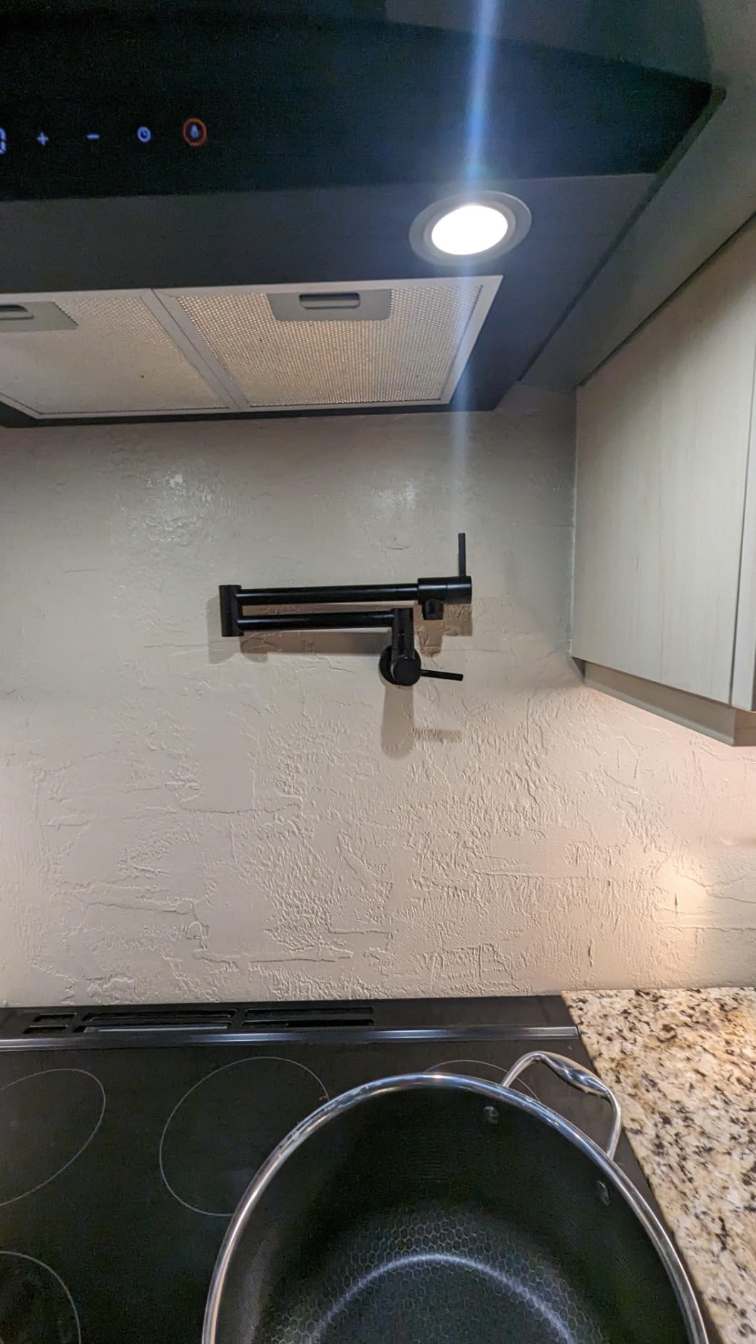 KES Pot Filler Faucet, Heat-Resistant Cartridge, Lead-Free, Matte Black customer photo 1
