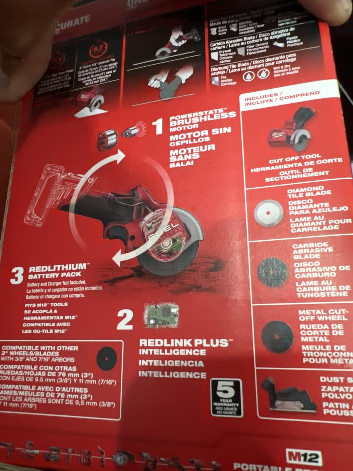 Milwaukee's Cut-Off Tool,12V, Bare Tool (2522-20) customer photo 2