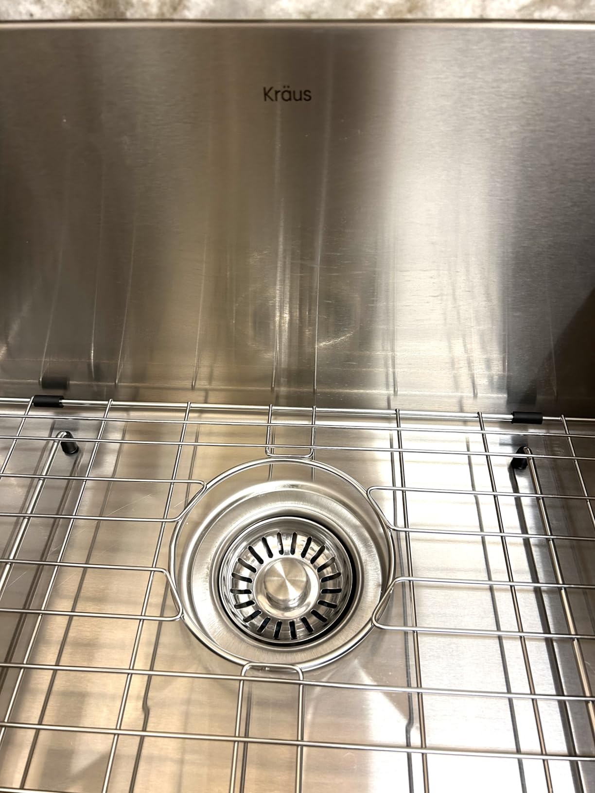 KRAUS Standart Pro 14 -inch Undermount Single Bowl 16 Gauge Stainless Steel Bar Kitchen Sink, KHU101-14 customer photo 2