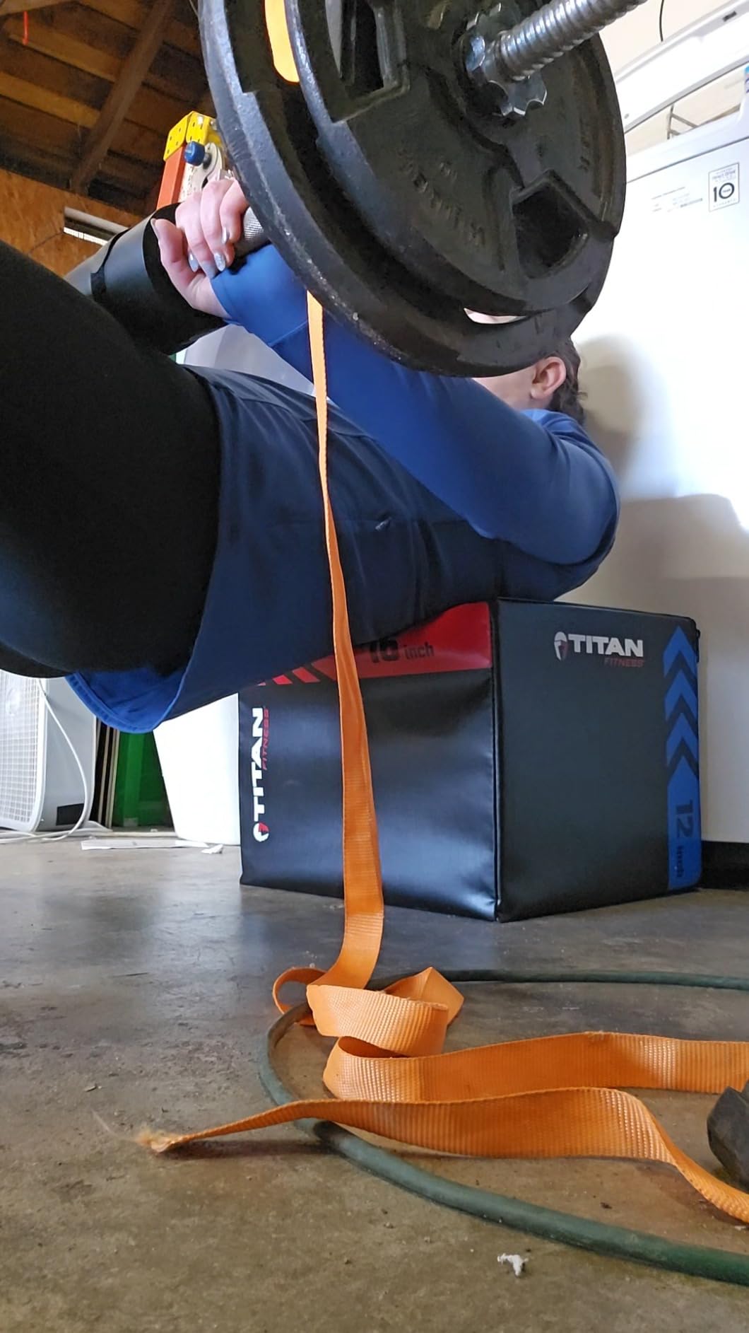 Titan Fitness 3-in-1 Heavy Foam Plyometric Jump Box customer photo 1