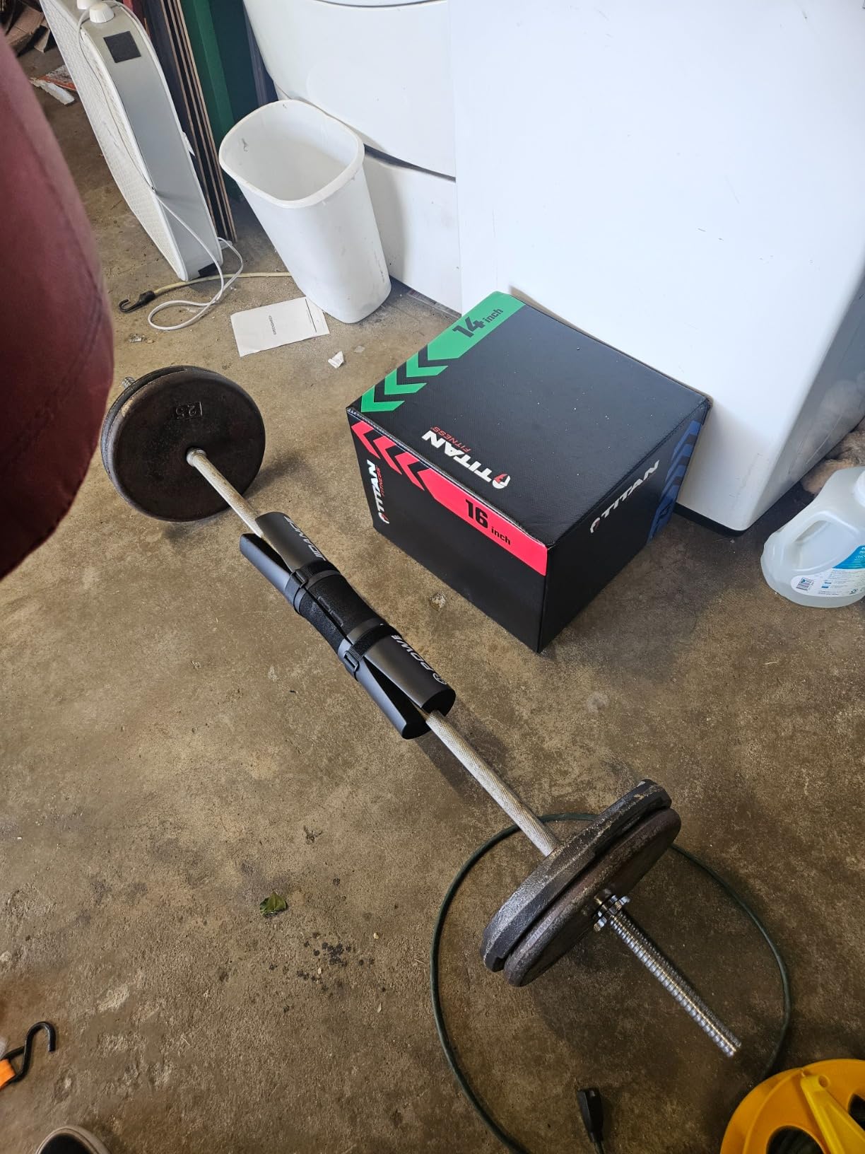 Titan Fitness 3-in-1 Heavy Foam Plyometric Jump Box customer photo 2