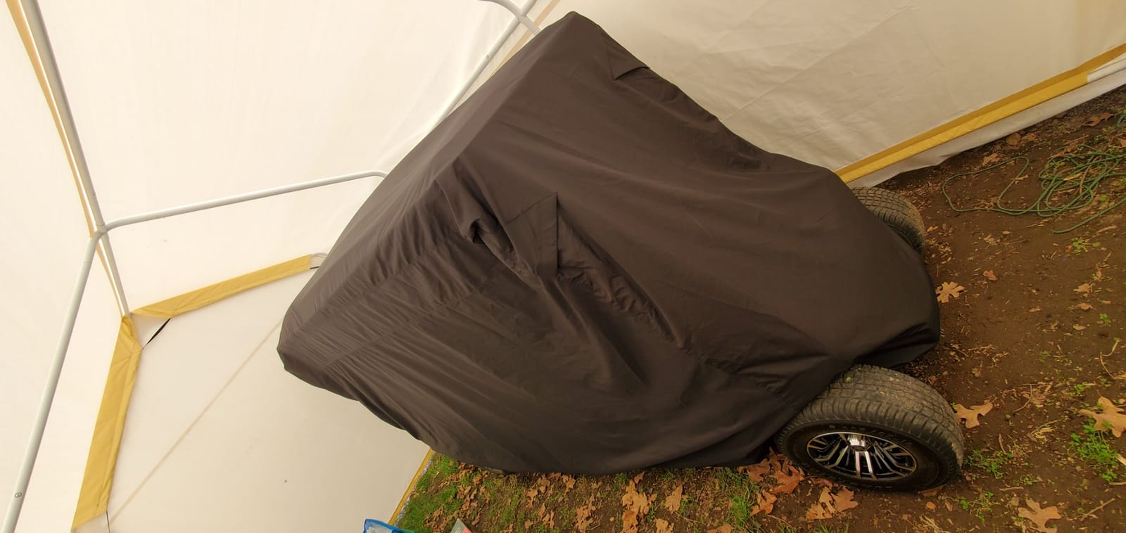 moveland Golf Cart Cover, Waterproof Dustproof Outdoor Storage Cover customer photo 2
