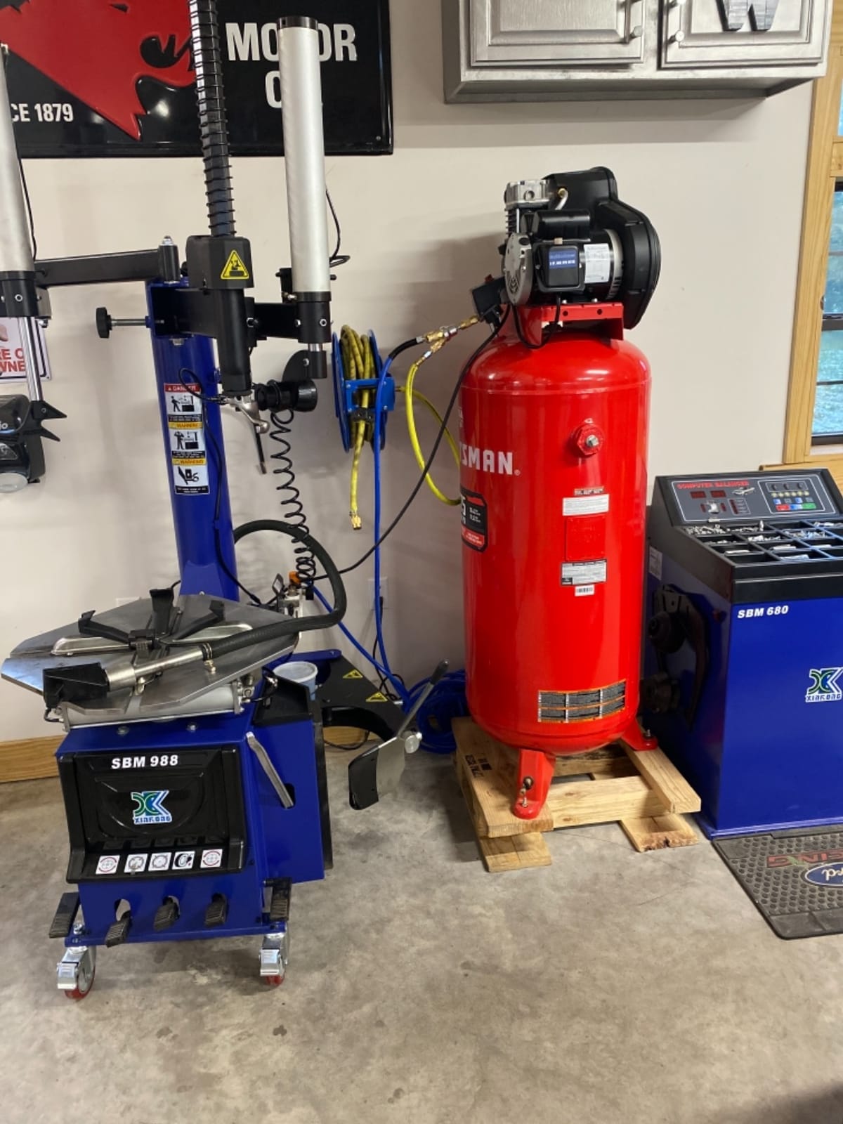 XK Tire Changers Machine and Wheel Balancer Combo,110V,988-690 customer photo 2