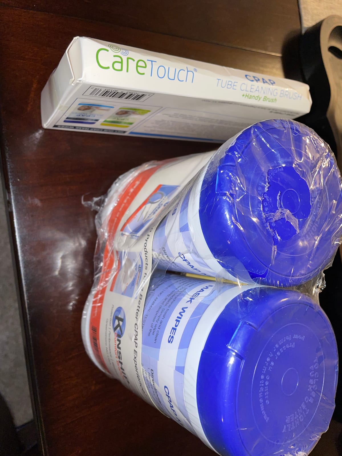 CPAP Mask Cleaning Wipes, Unscented and Lint Free Cleanser to Clean Filters, Tubes and BIPAP Machines, 150 Count Total, 2 Canisters customer photo 2