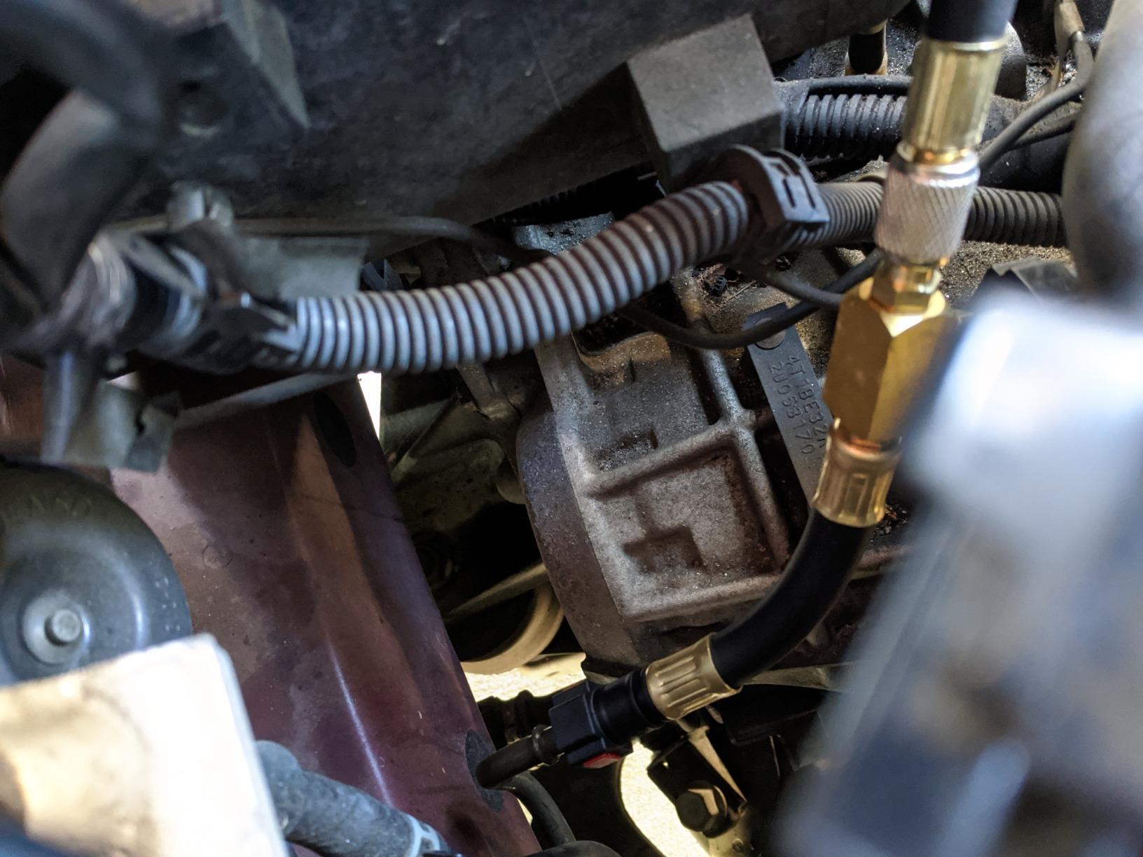 BETOOLL Fuel Pressure Test Kit 0-100PSI with 9.49,7.89,6.30 Fuel Line Fittings customer photo 2