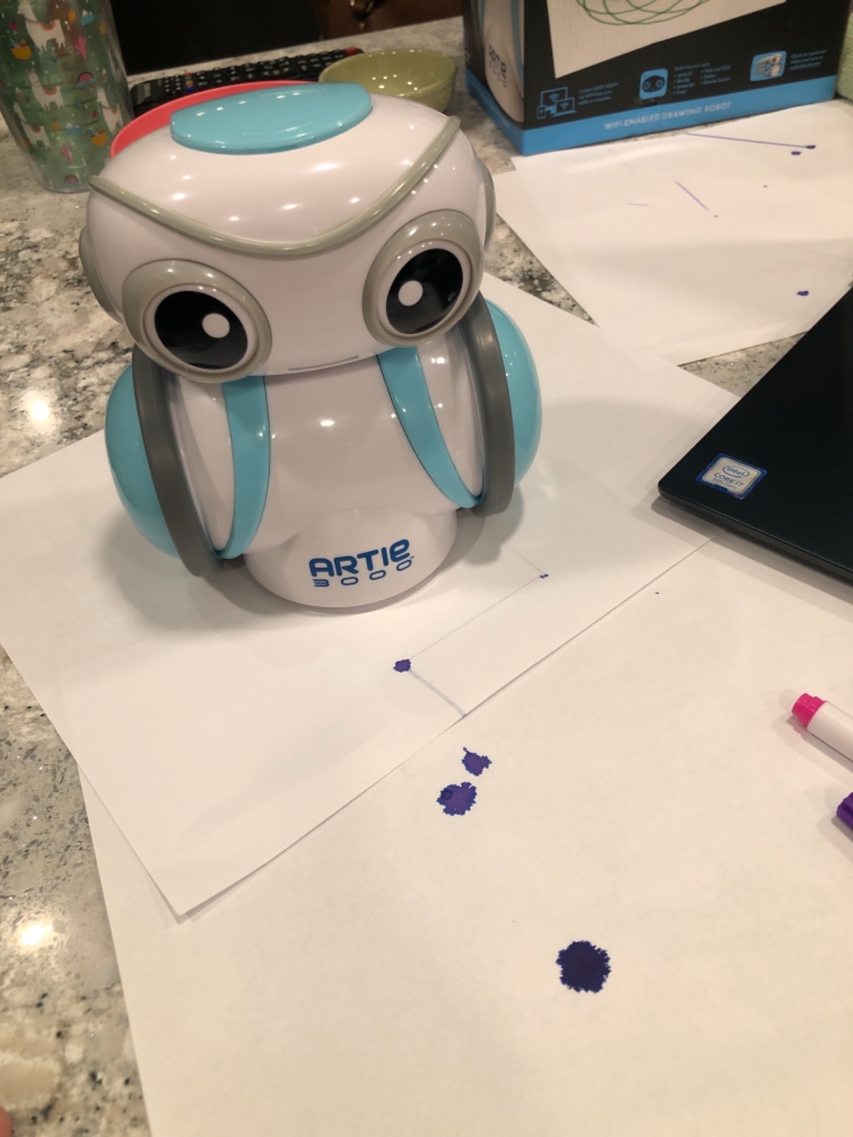 Educational Insights Artie 3000 the Coding & Drawing Robot - STEM Robot Toys & Coding for Kids, Learn Programming and Robotics, Programmable Interactive Toy for Boys and Girls Ages 7+ customer photo 1