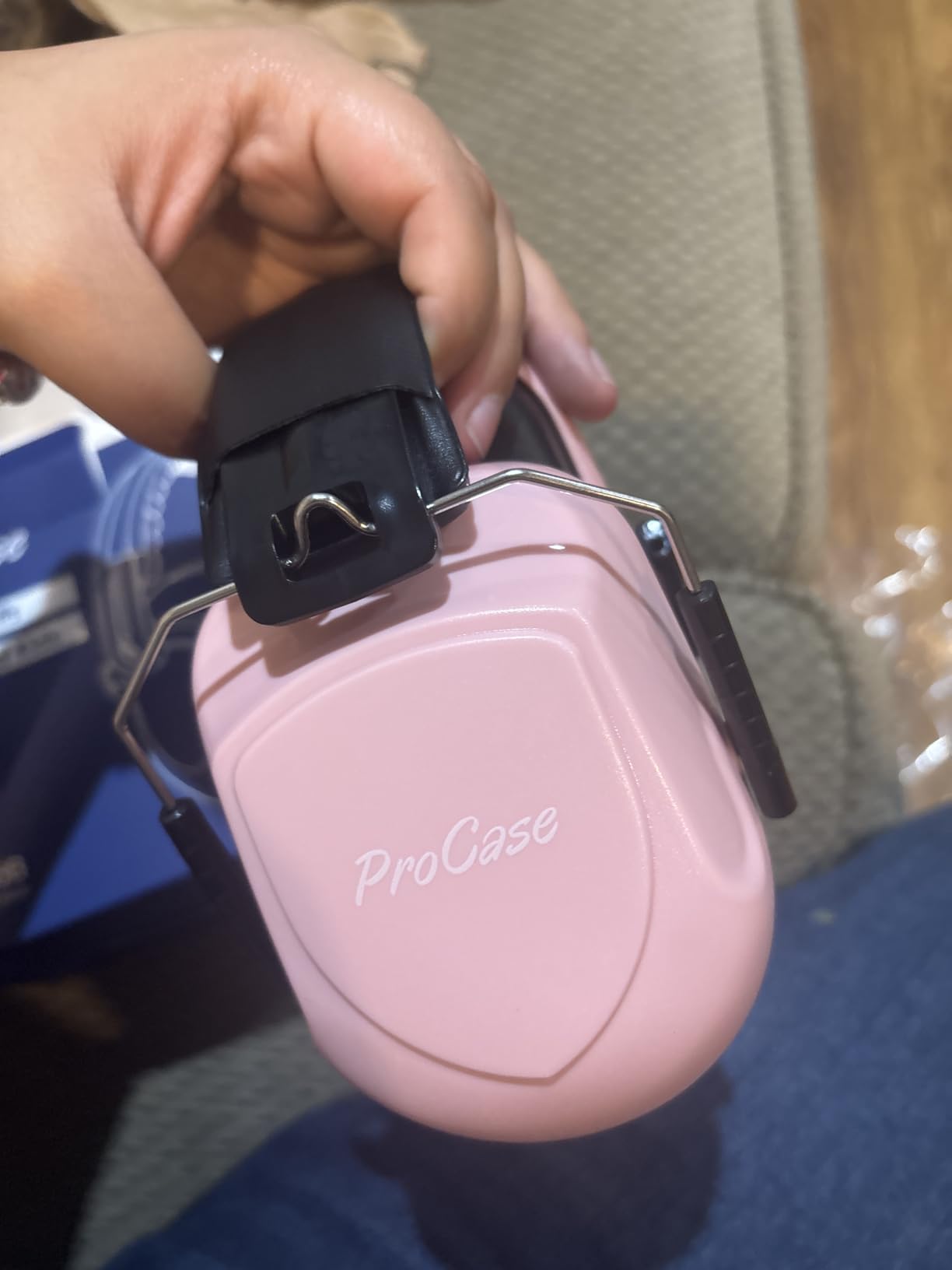 ProCase Hearing Protection Ear Muffs SNR 33dB, Noise Cancelling Headphones customer photo 2