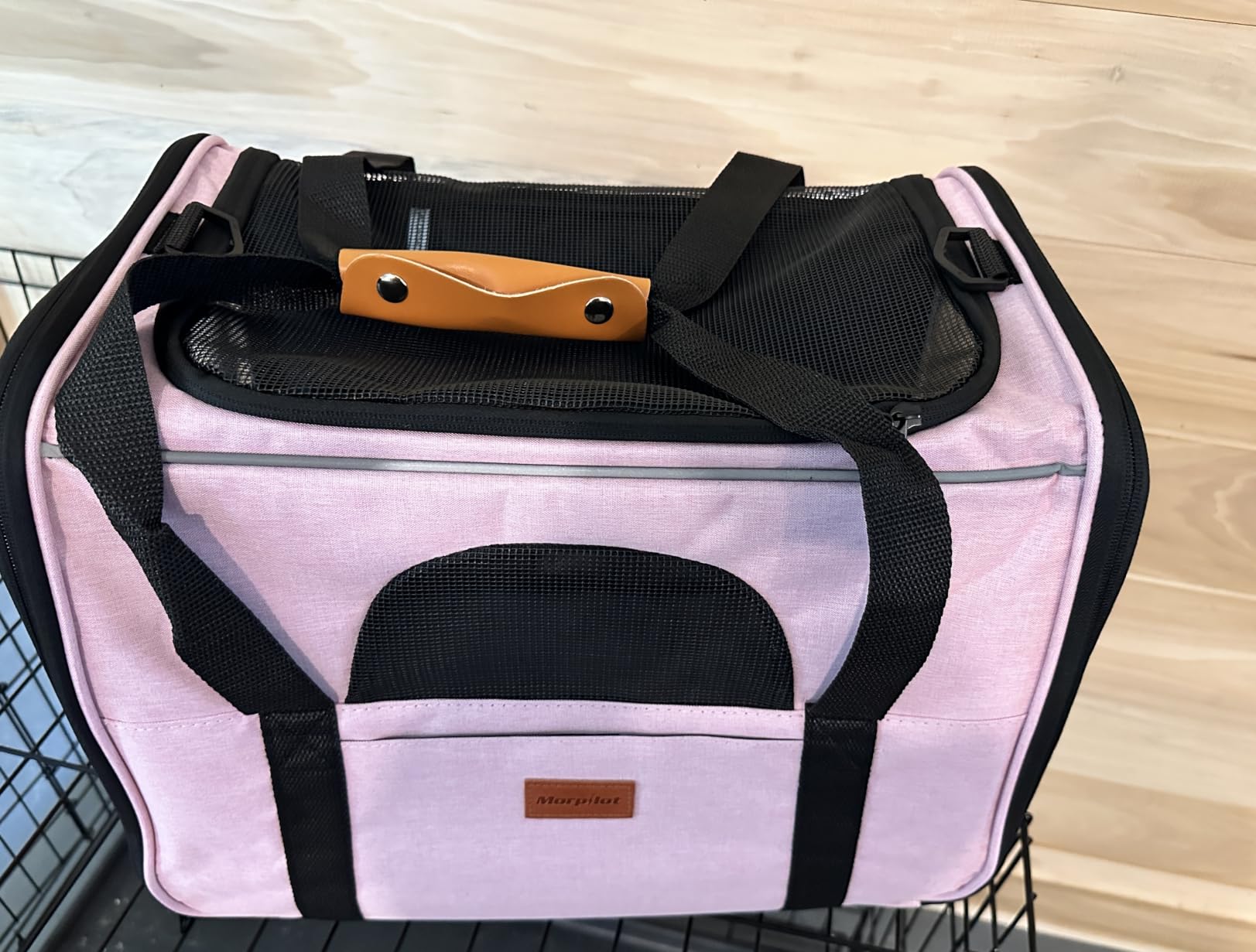 Morpilot Cat Carrier Soft for Large Medium Cats and Puppy up to 20lbs customer photo 1