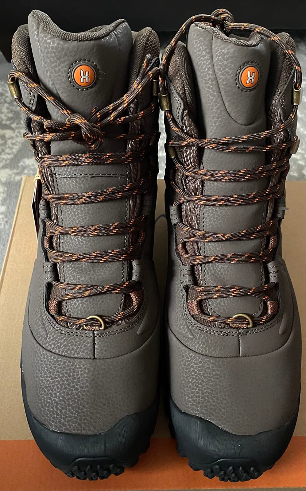 XPETI Men’s Thermator Mid-Rise Lightweight Hiking Insulated Non-Slip Outdoor Boots customer photo 2