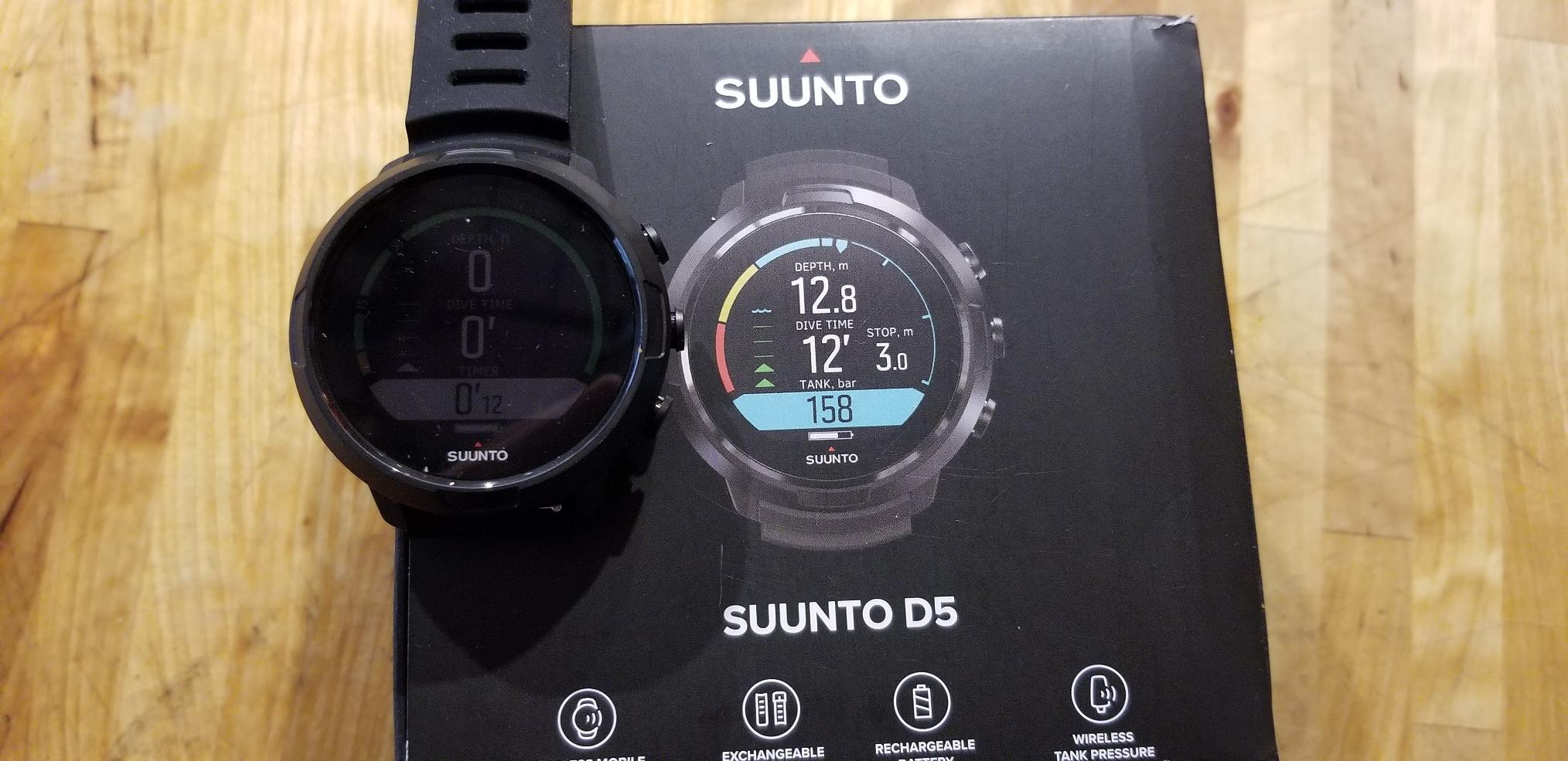 SUUNTO D5 Dive Computer, Color Display 100m Waterproof, All Black | Wireless Tank Pressure Support, Vibration Alarm, Digital Compass, Extensive Scuba&Freedive Features, Up to 12H Diving Time customer photo 2