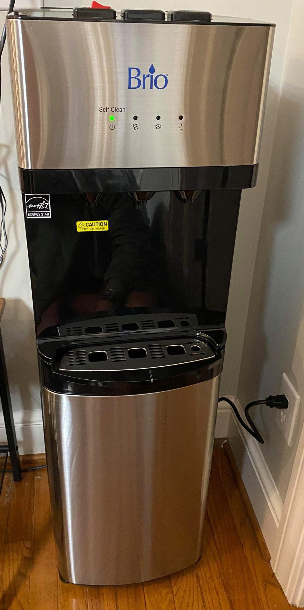 Brio Self Cleaning Bottom Loading Water Cooler Water Dispenser – Limited Edition - 3 Temperature Settings - Hot, Cold & Cool Water customer photo 1