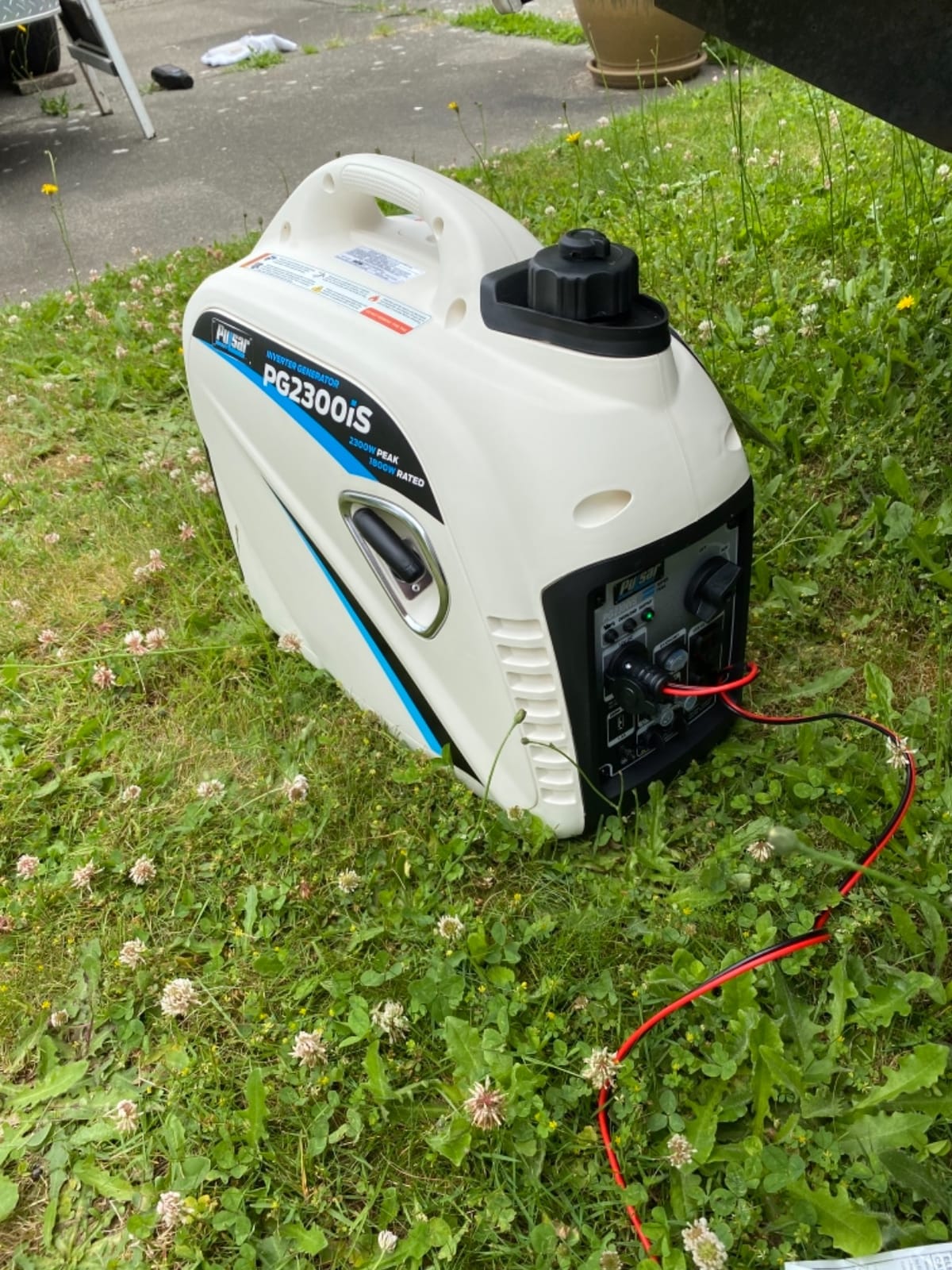 Pulsar PG2300iS 2,300W Portable Super Quiet Gas-Powered Inverter Generator with USB Outlet & Parallel Capability, CARB Compliant customer photo 2