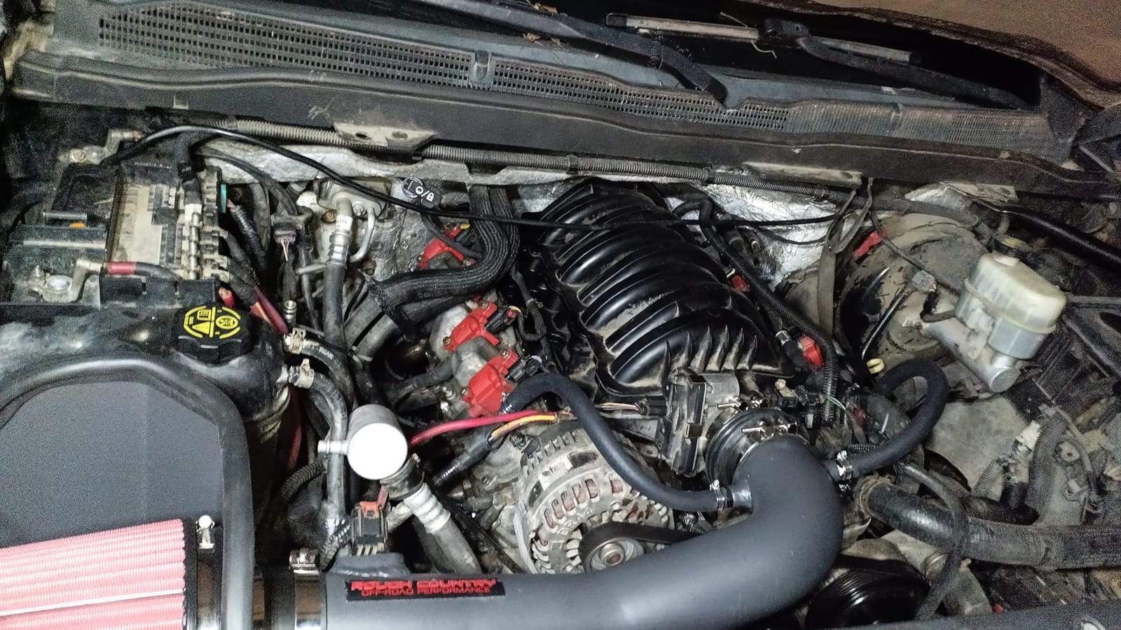 Rough Country Cold Air Intake for Chevy Silverado & GMC Sierra 1500 (2014-2018) 5.3L/6.2L - Increases Horsepower, Towing Power & Acceleration customer photo 2