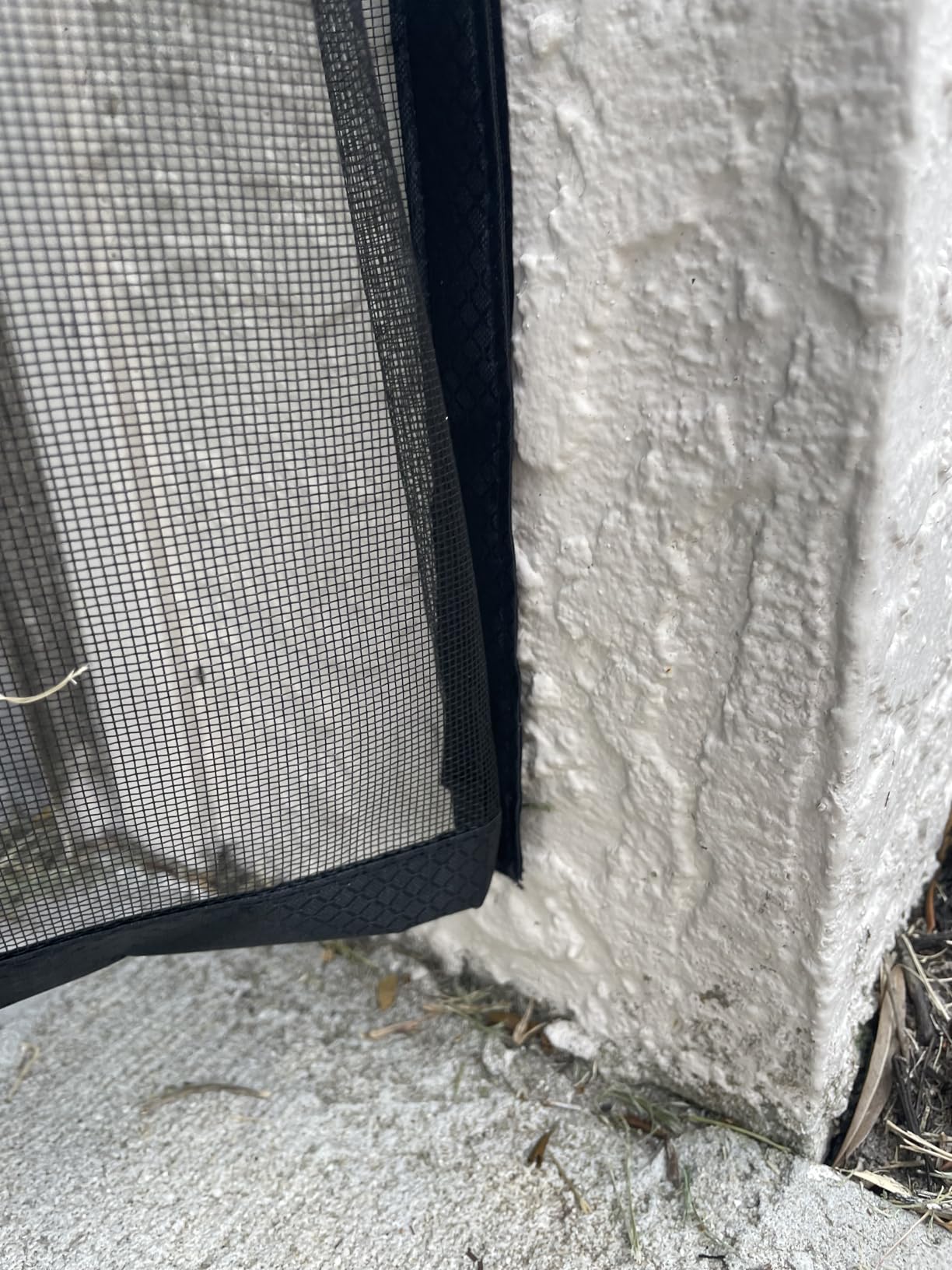 Garage Door Screen for 2 Car, 16x7 ft Magnetic Closure Fiberglass Mesh Net customer photo 2