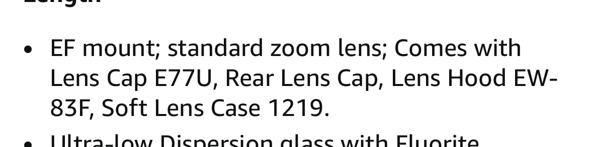 Canon EF 24-70mm f/2.8L USM Standard Zoom Lens for Canon SLR Cameras (Renewed) customer photo 2