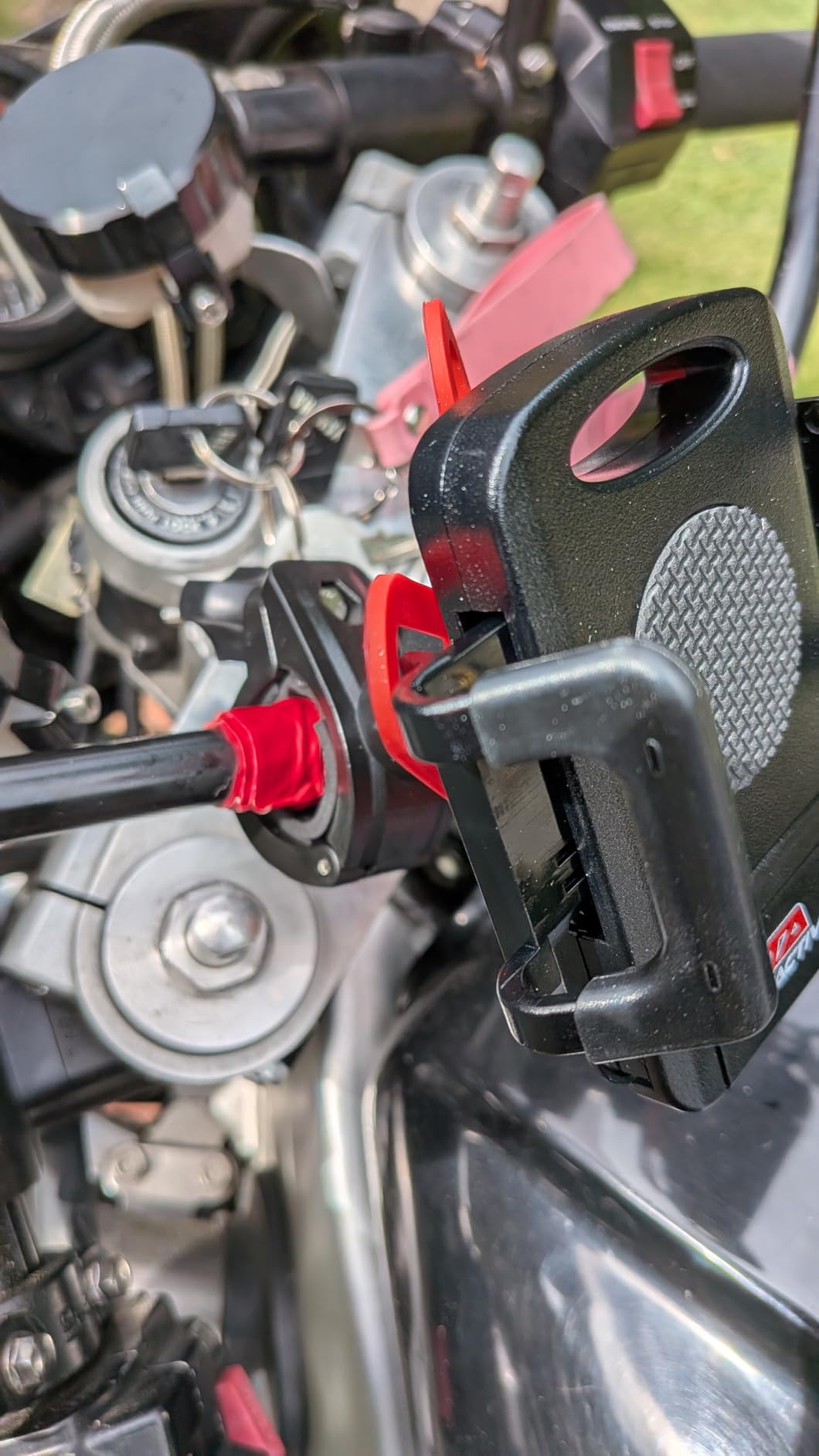 TruActive Premium Bike Phone Mount Holder | Universal Cell Phone Mount for 4