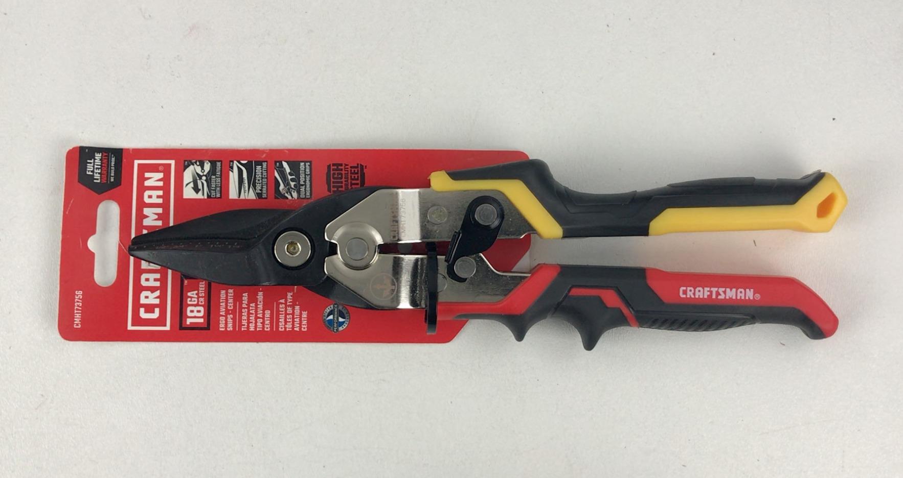CRAFTSMAN Aviation Snips, Straight Cut (CMHT73756) customer photo 2