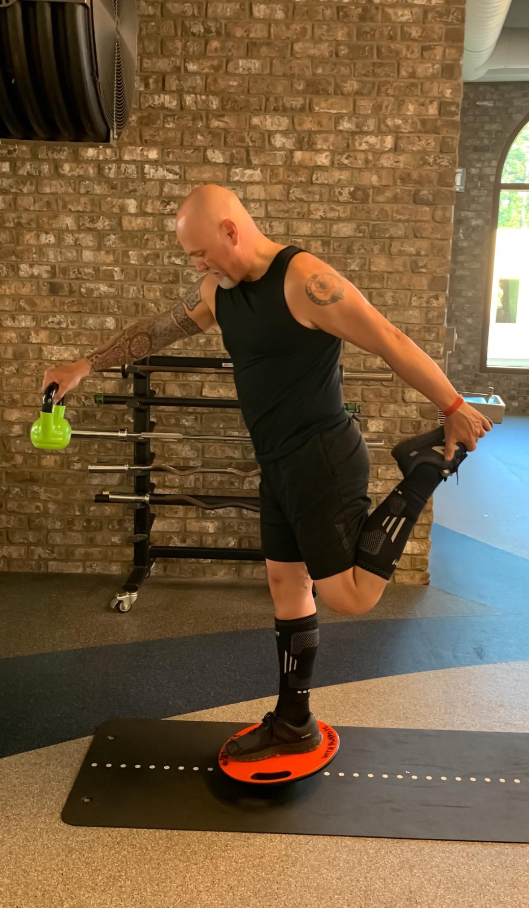 Wobble Exercise Balance Board, No-Skid Surface customer photo 2