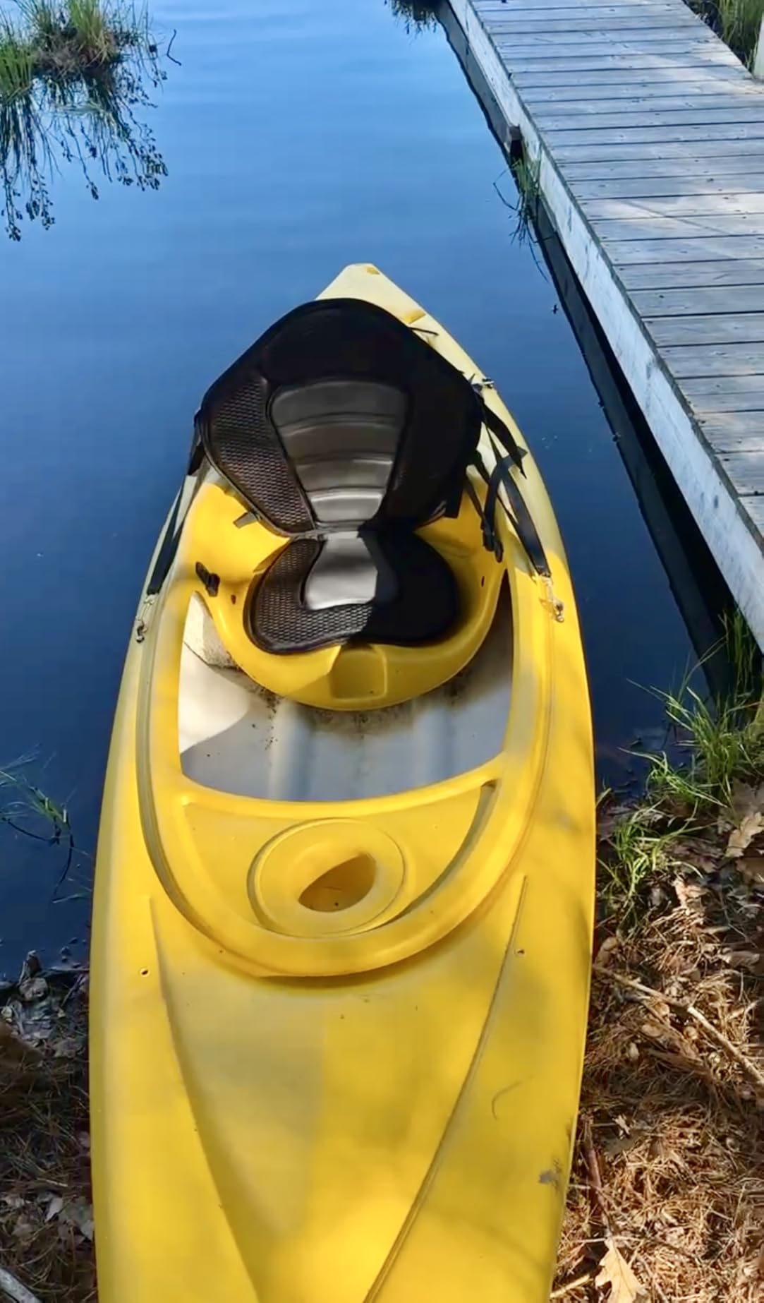 2 Pack of Kayak Seat Deluxe Padded Canoe Backrest Seat Sit On Top Cushioned Back Support SUP Paddle Board Seats with Detachable Storage Bag 4 Adjustable Straps for Kayaking Canoeing Rafting Fishing customer photo 1