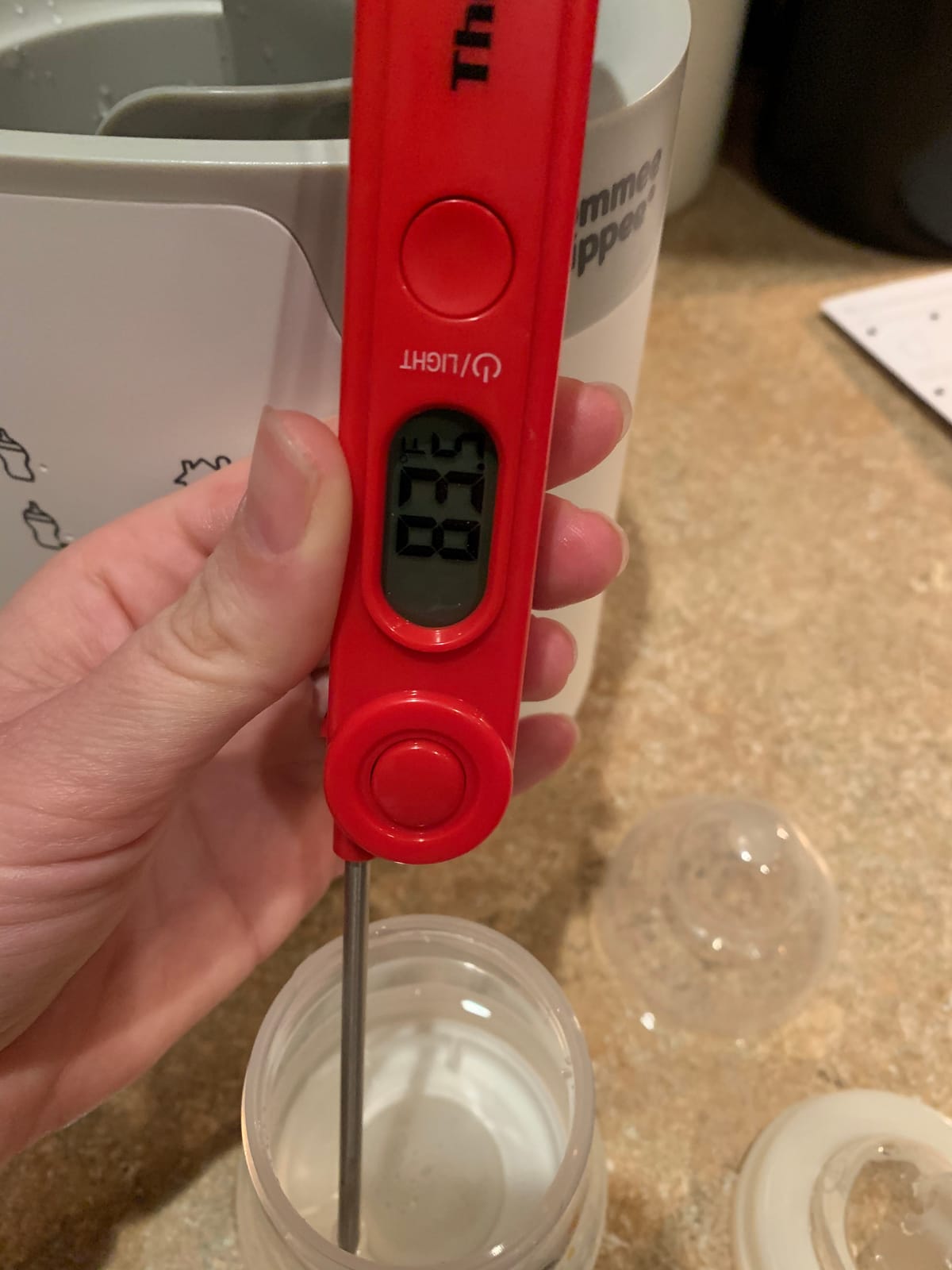 Tommee Tippee Bottle & Food Warmer, Automatic Timer, Touch Settings customer photo 2