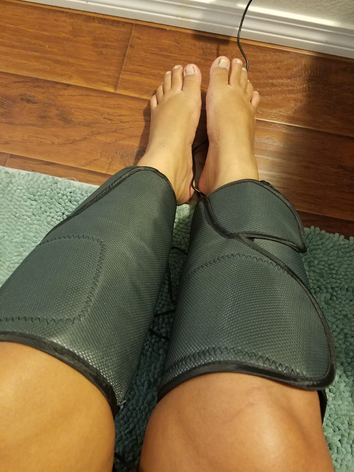 FIT KING Air Compression Leg Massager with Heat for Circulation customer photo 1