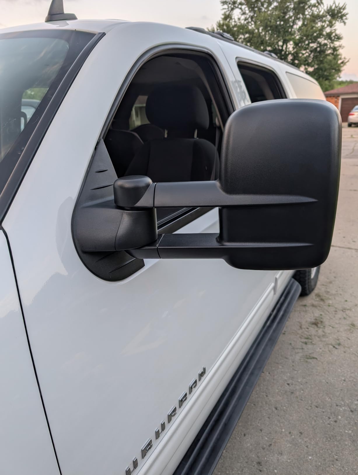 AUTOSAVER88 Tow Mirror Compatible with 2007-2013 Chevy Silverado GMC Sierra customer photo 2