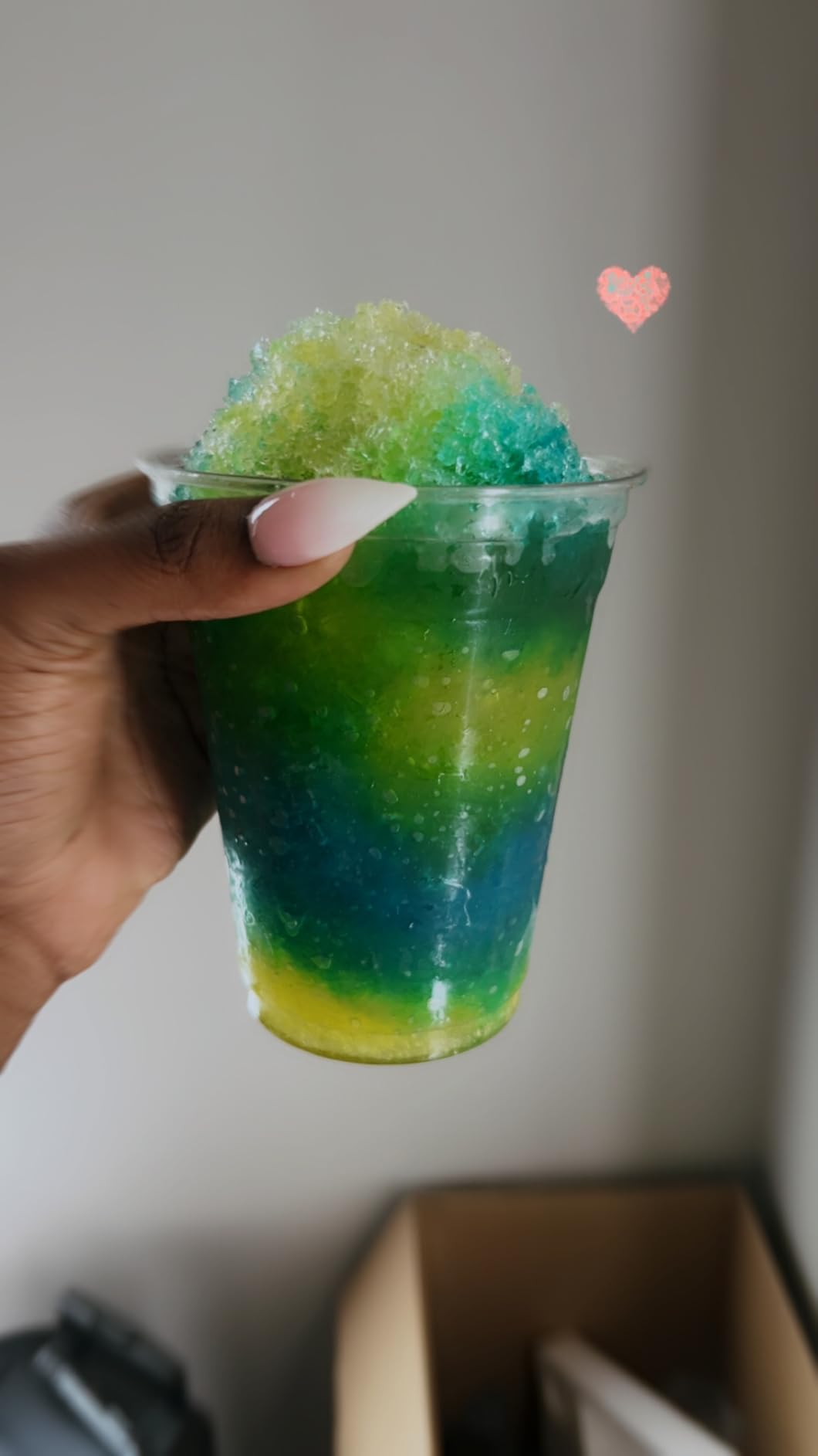 MANBA Manual Snow Cone Machine Maker for Shaved Ice, Snowcones, Slushes customer photo 2